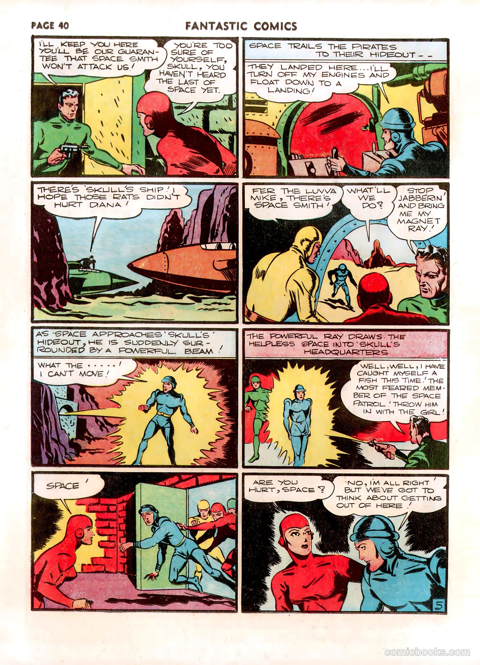 Fantastic Comics #14 (1941) — page 41 of 67