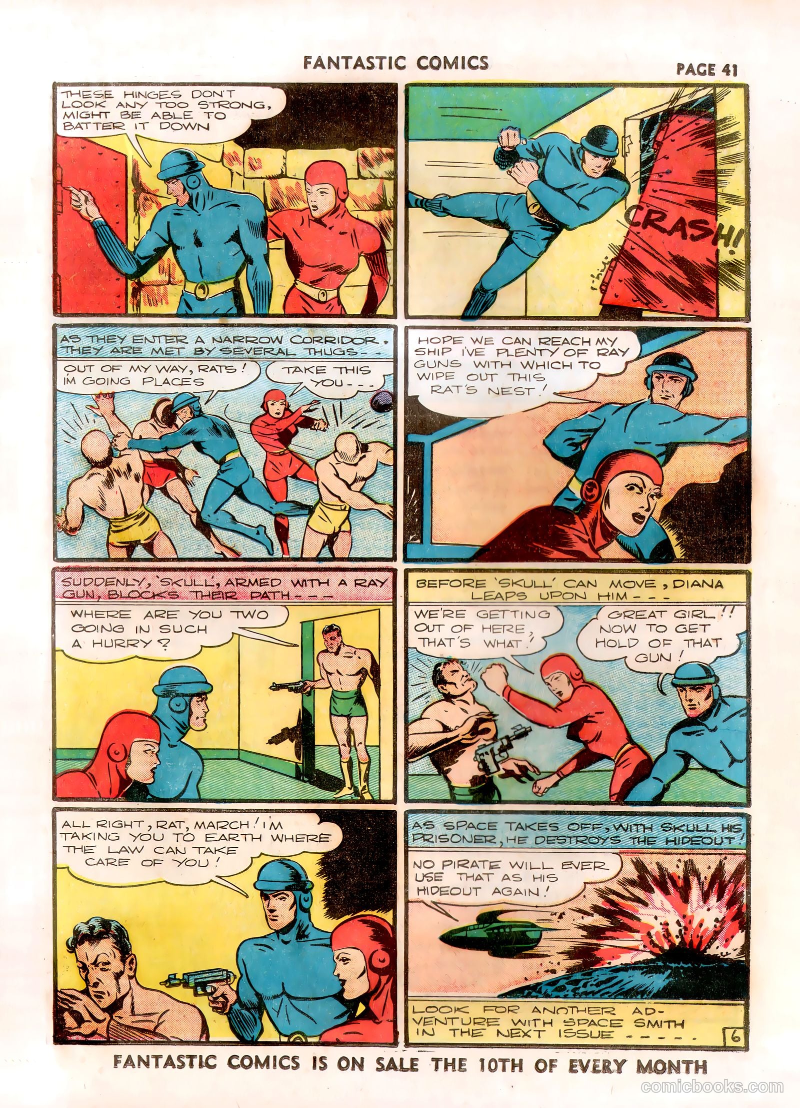 Fantastic Comics #14 (1941) — page 42 of 67