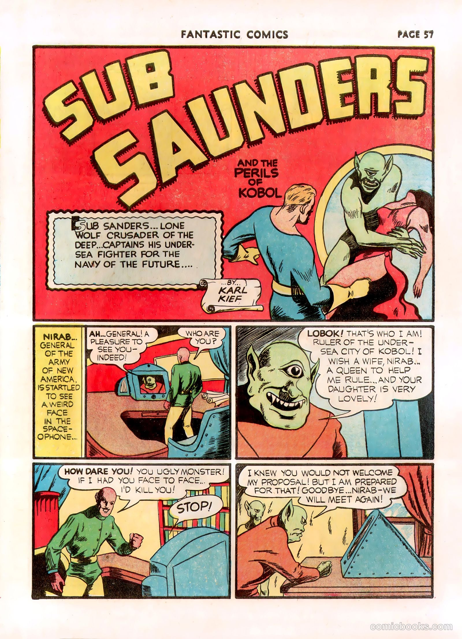 Fantastic Comics #14 (1941) — page 58 of 67