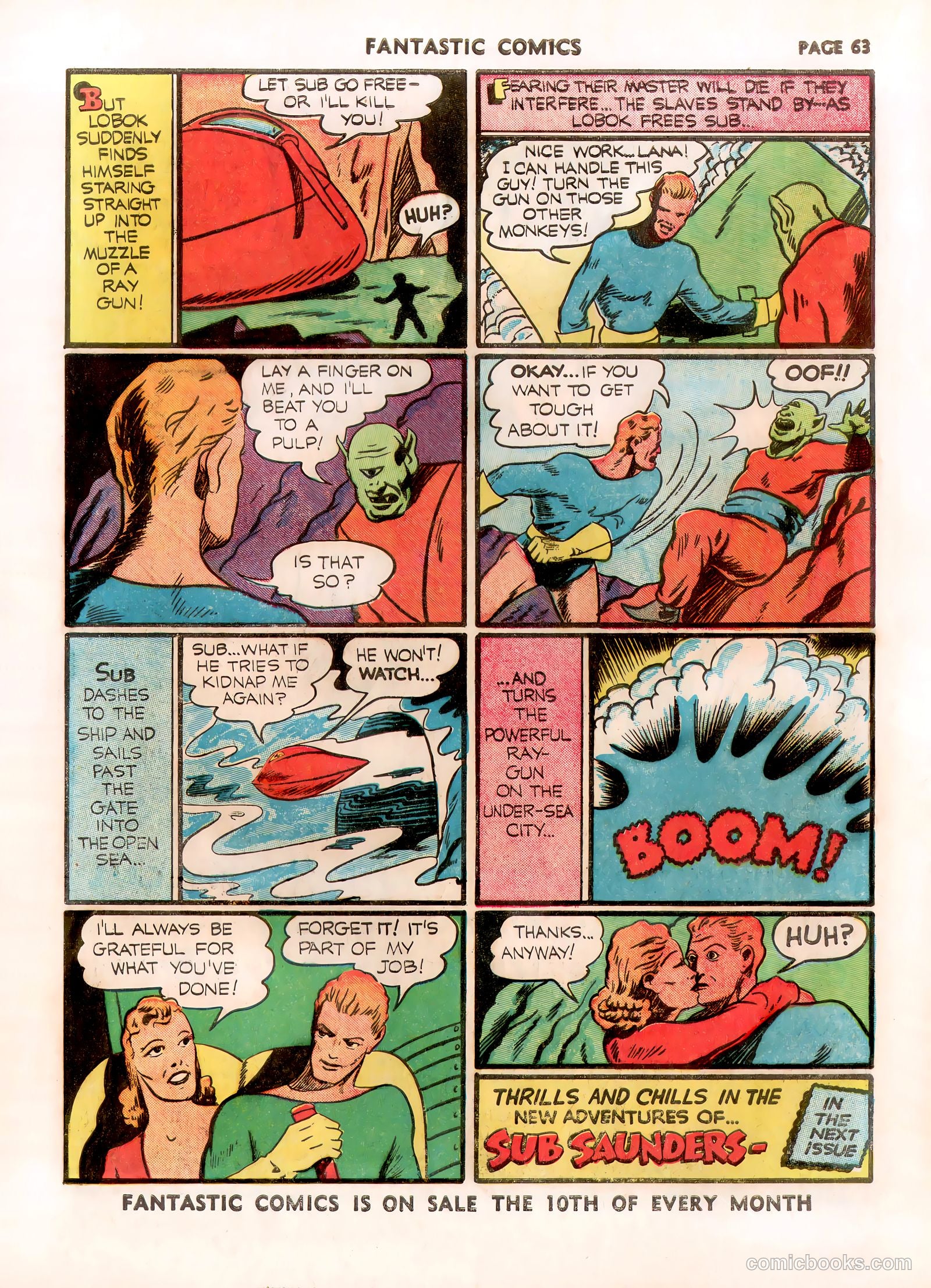 Fantastic Comics #14 (1941) — page 64 of 67