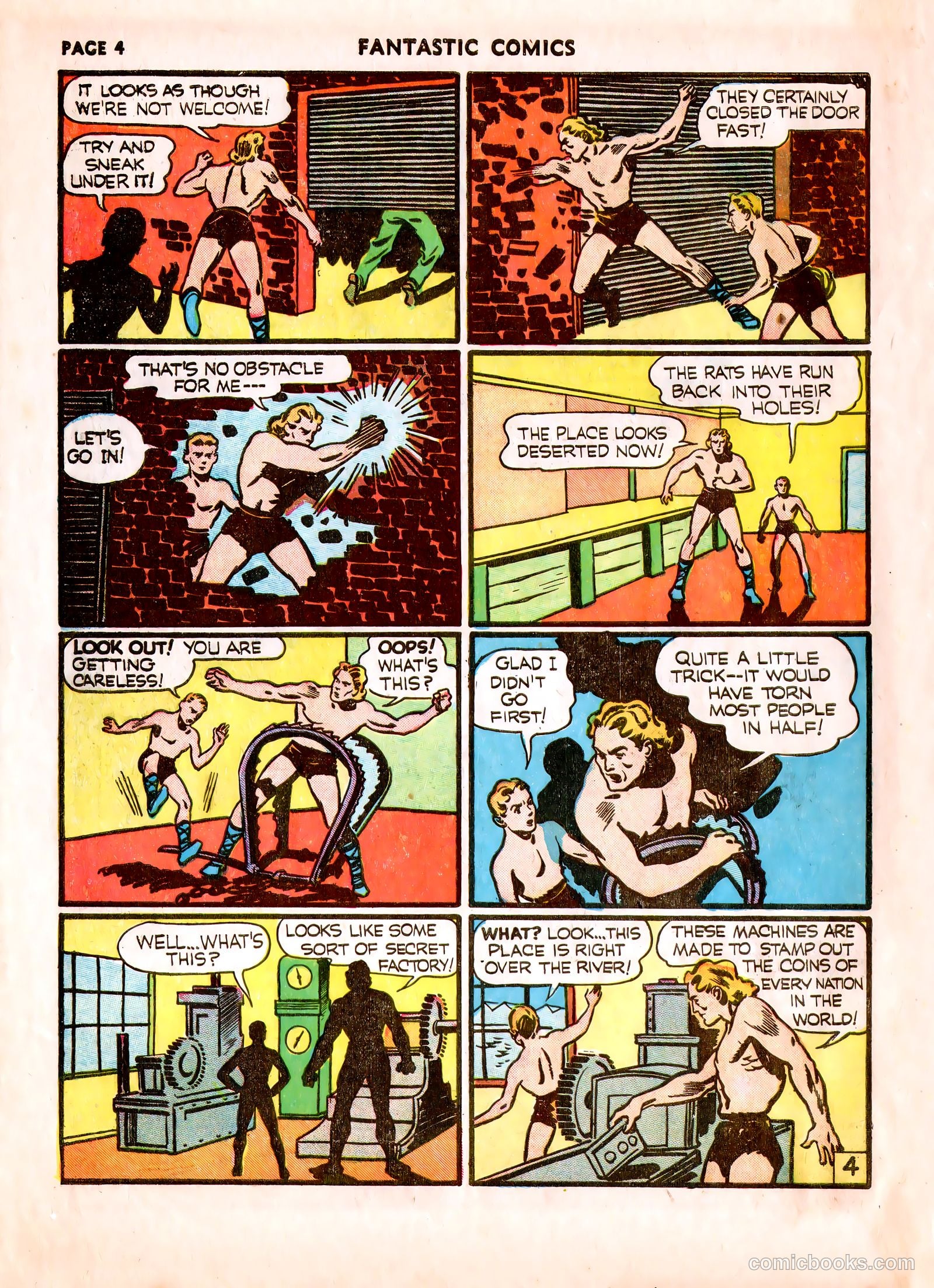 Fantastic Comics #15 (1941) — page 6 of 68