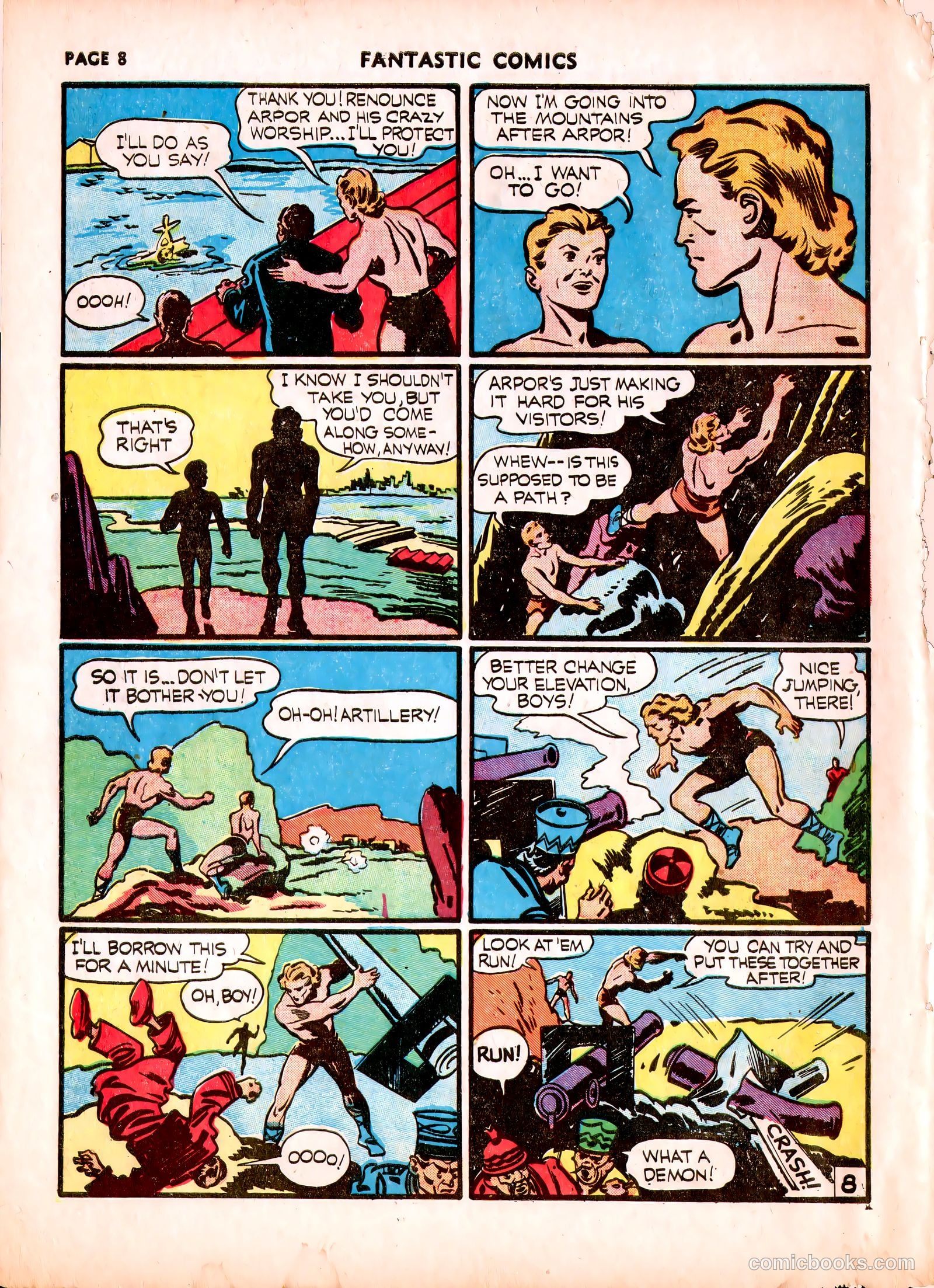 Fantastic Comics #15 (1941) — page 10 of 68