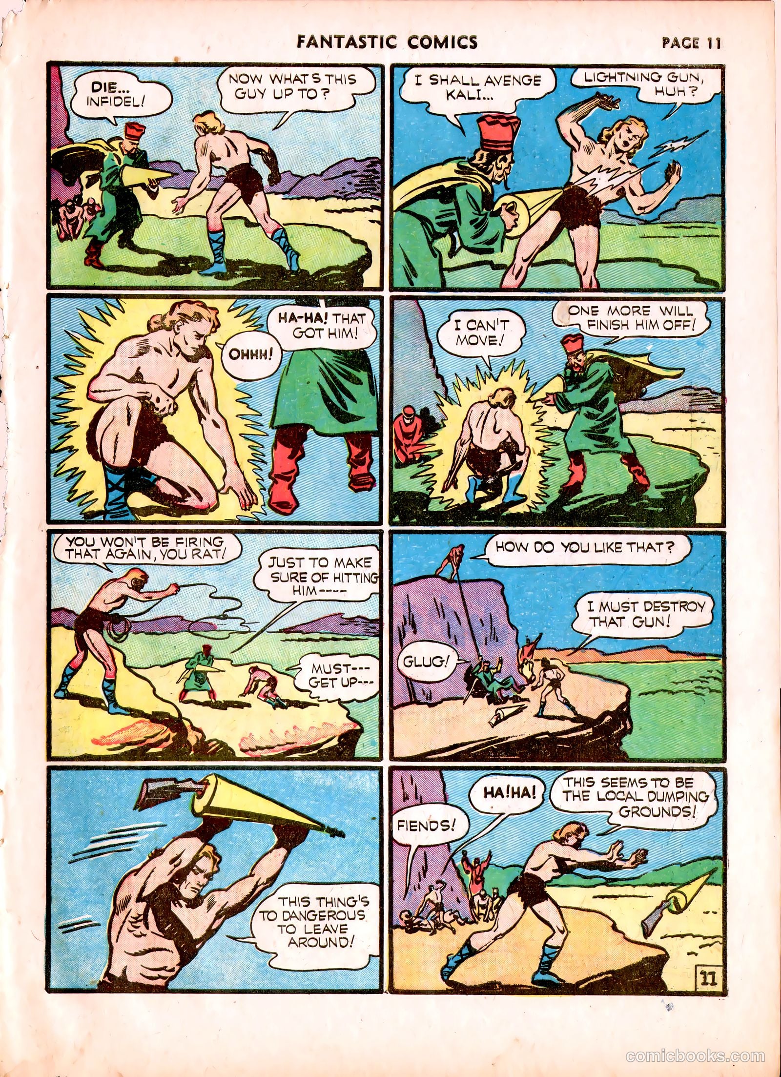 Fantastic Comics #15 (1941) — page 13 of 68