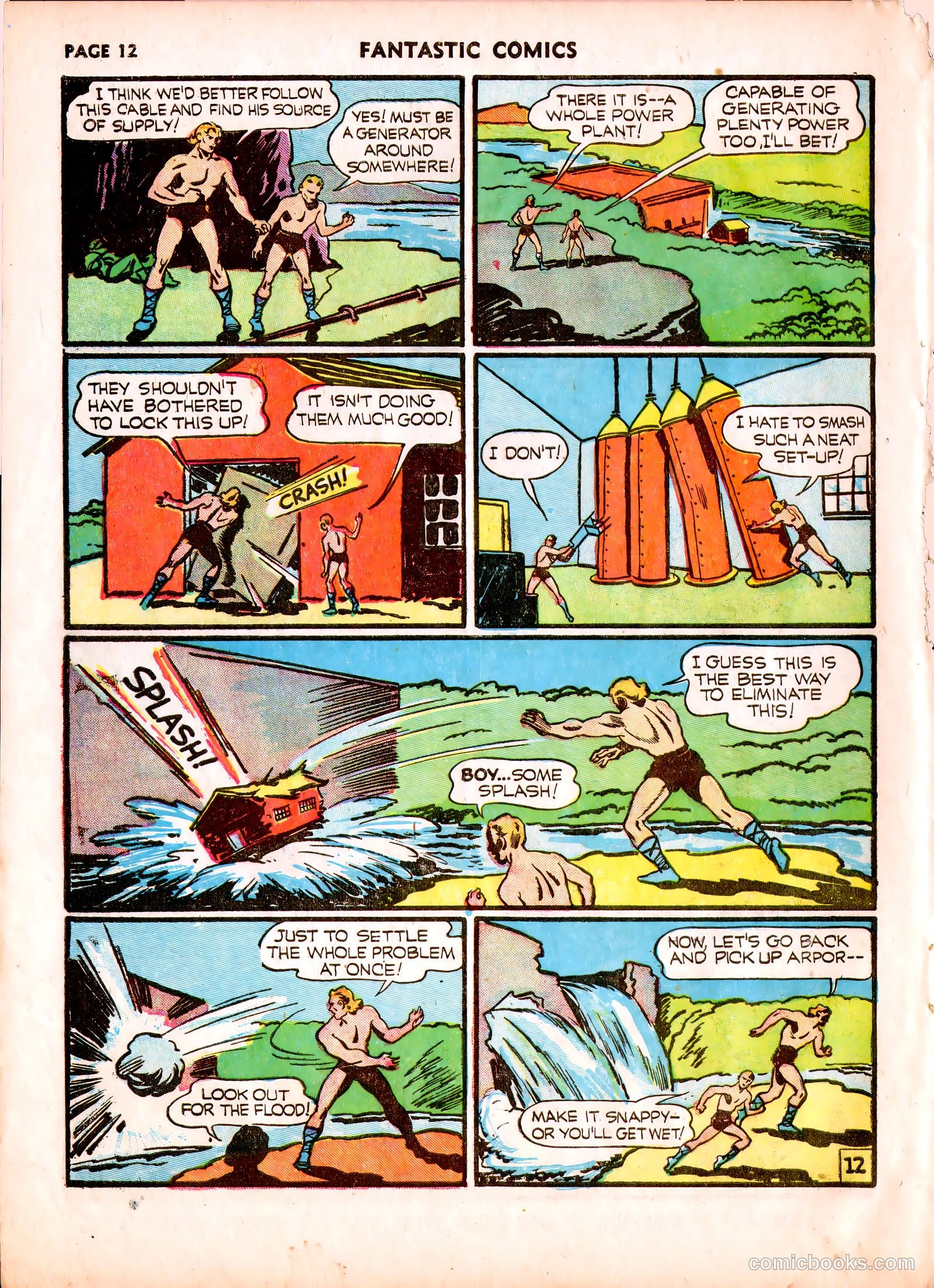 Fantastic Comics #15 (1941) — page 14 of 68
