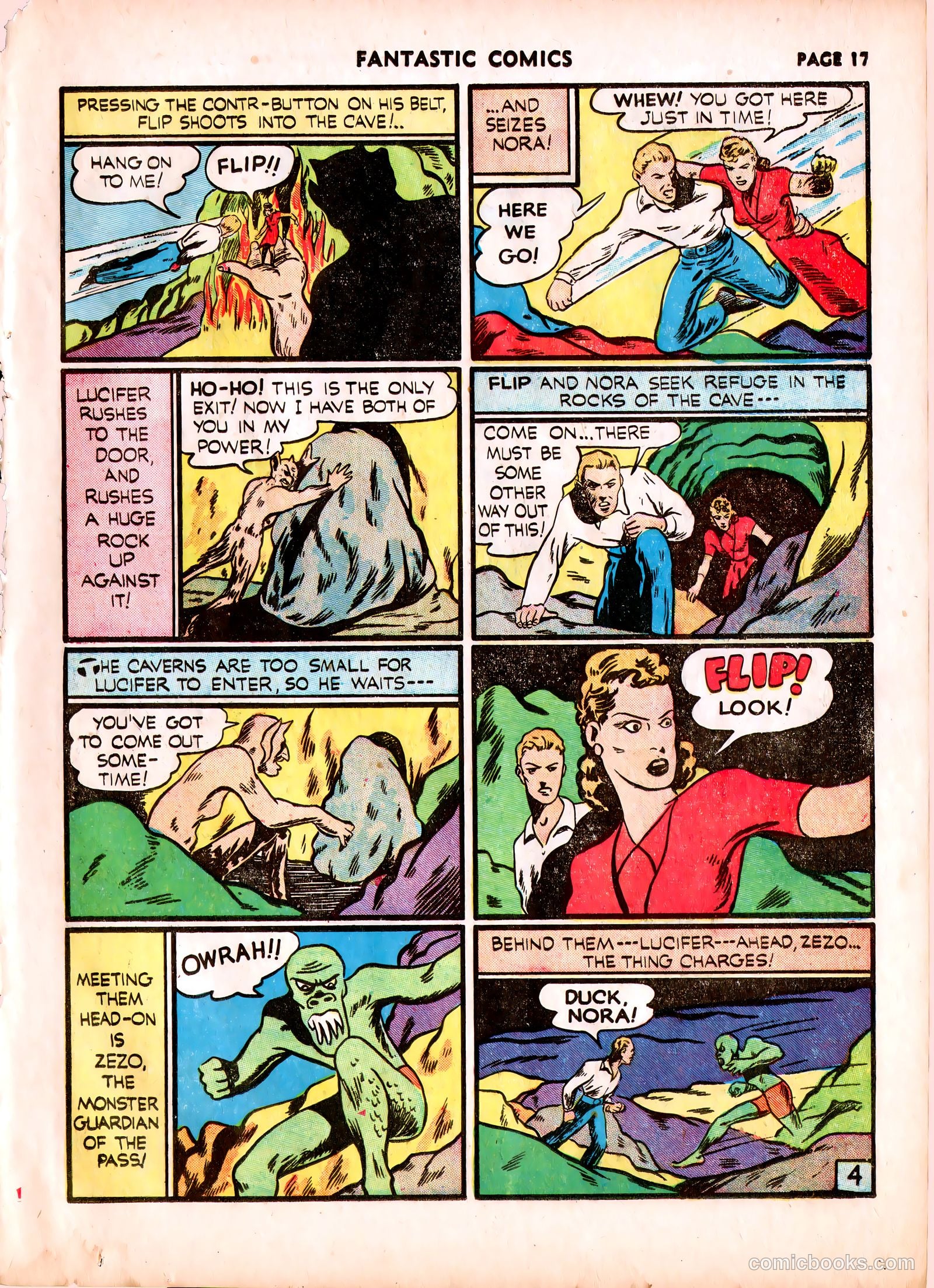 Fantastic Comics #15 (1941) — page 19 of 68