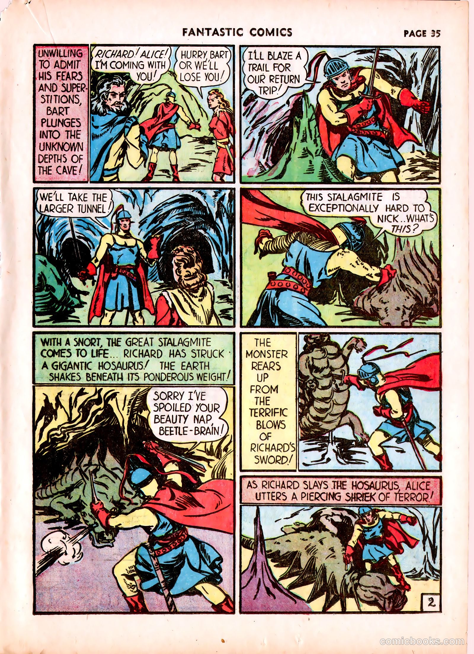 Fantastic Comics #15 (1941) — page 36 of 68