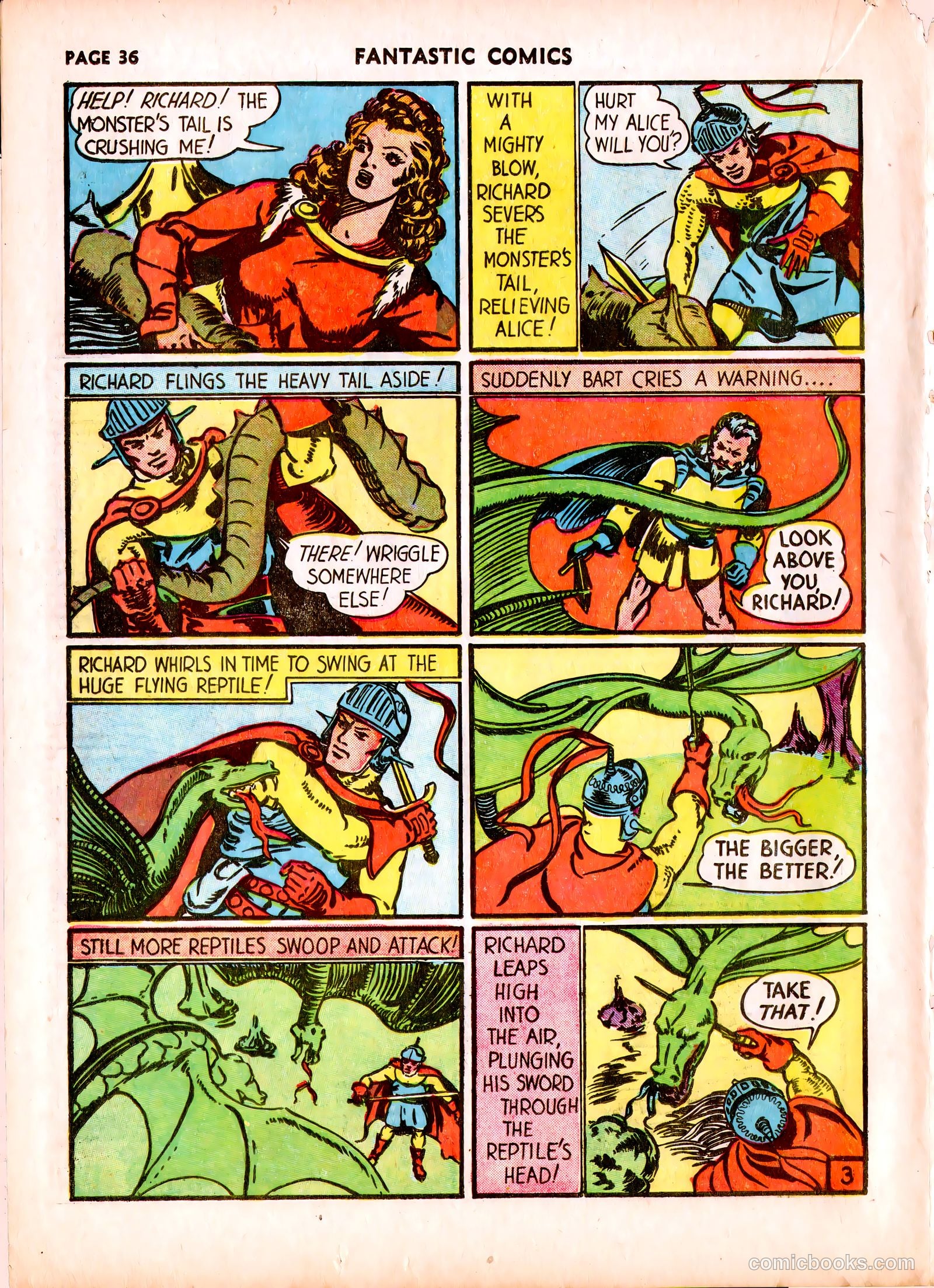 Fantastic Comics #15 (1941) — page 37 of 68