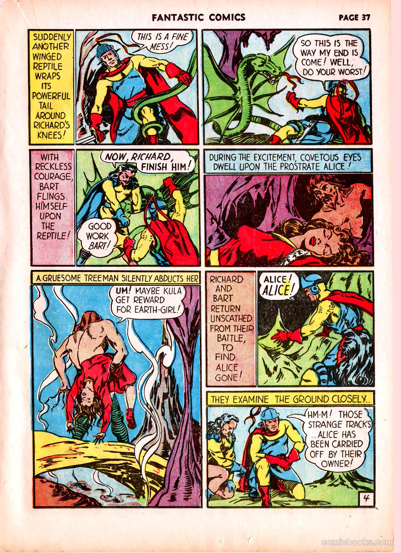 Fantastic Comics #15 (1941) — page 38 of 68
