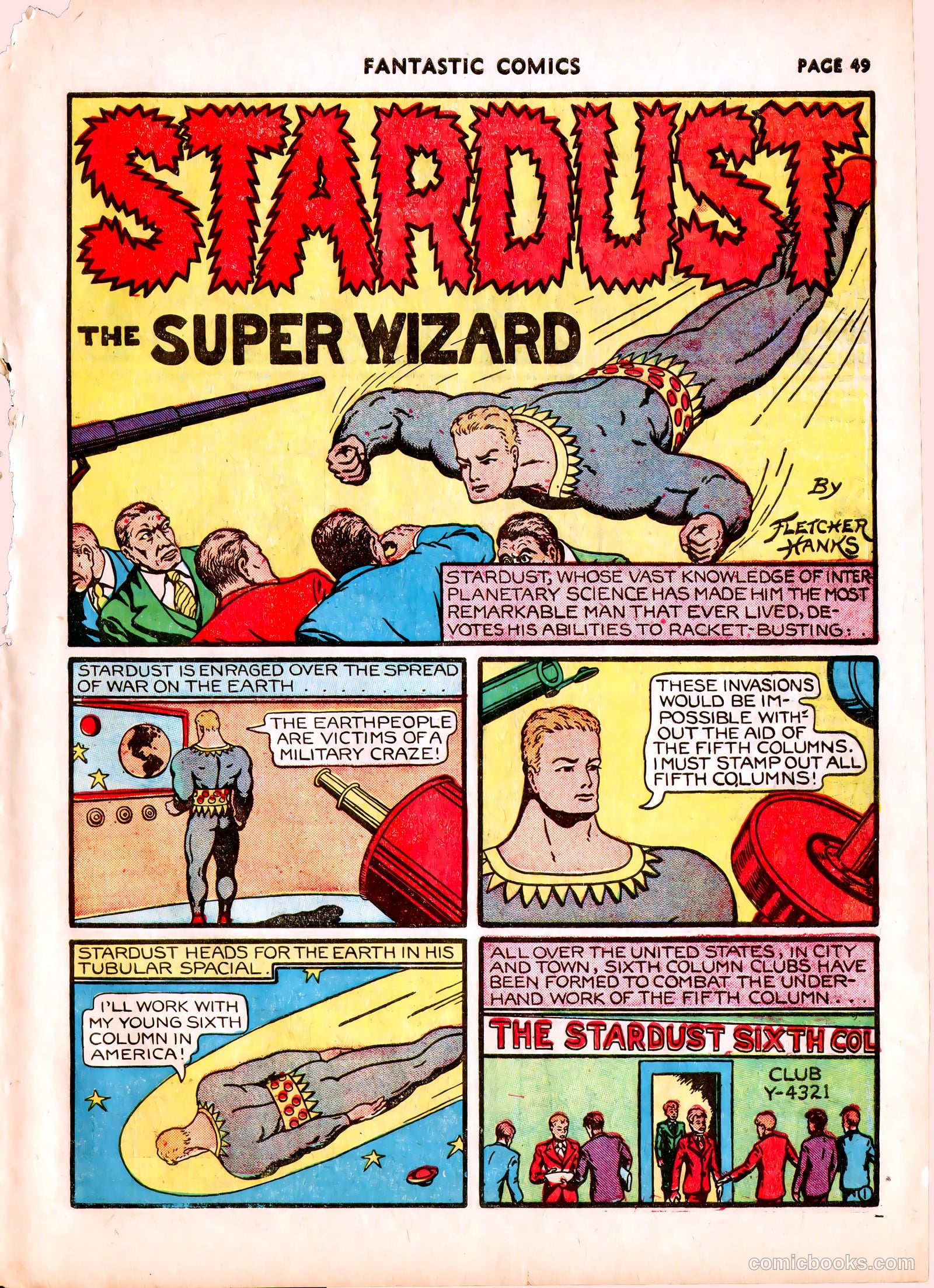 Fantastic Comics #15 (1941) — page 50 of 68