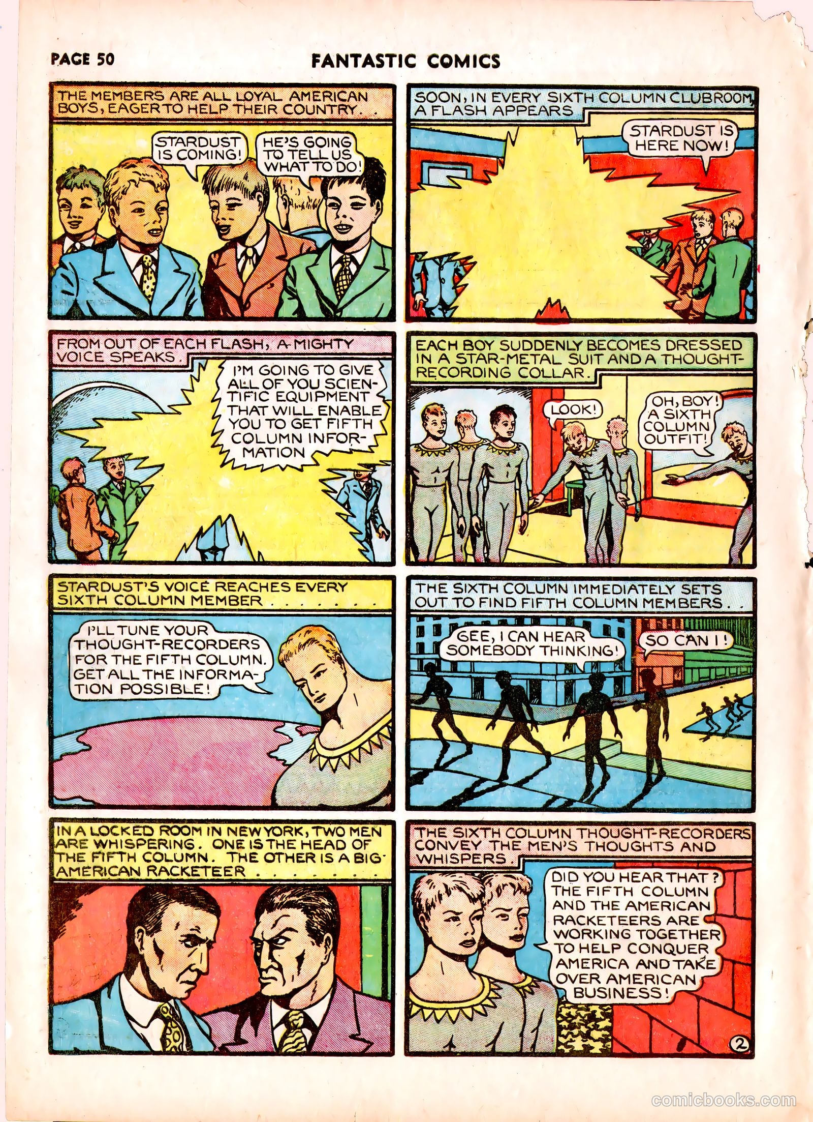 Fantastic Comics #15 (1941) — page 51 of 68