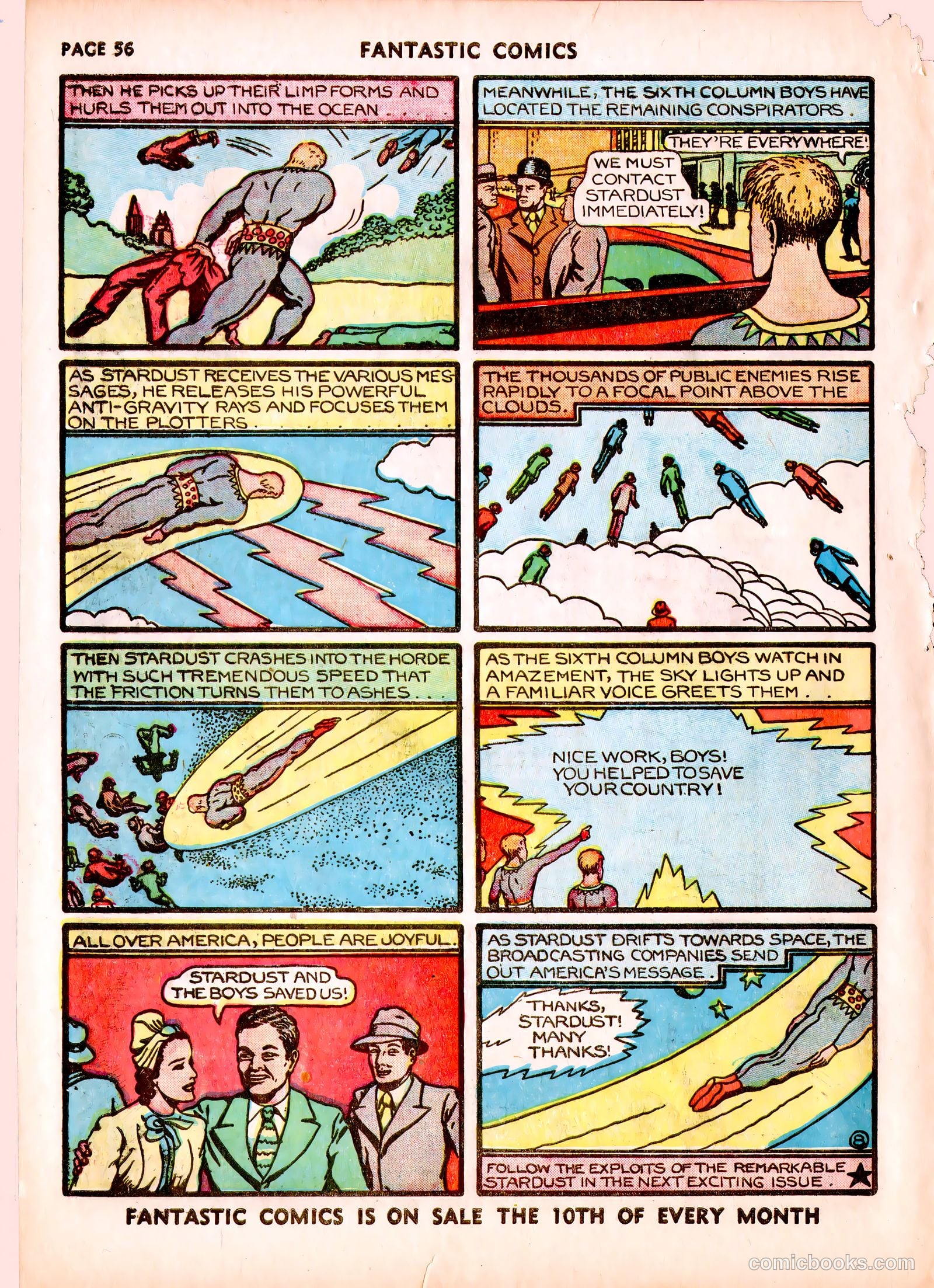 Fantastic Comics #15 (1941) — page 57 of 68