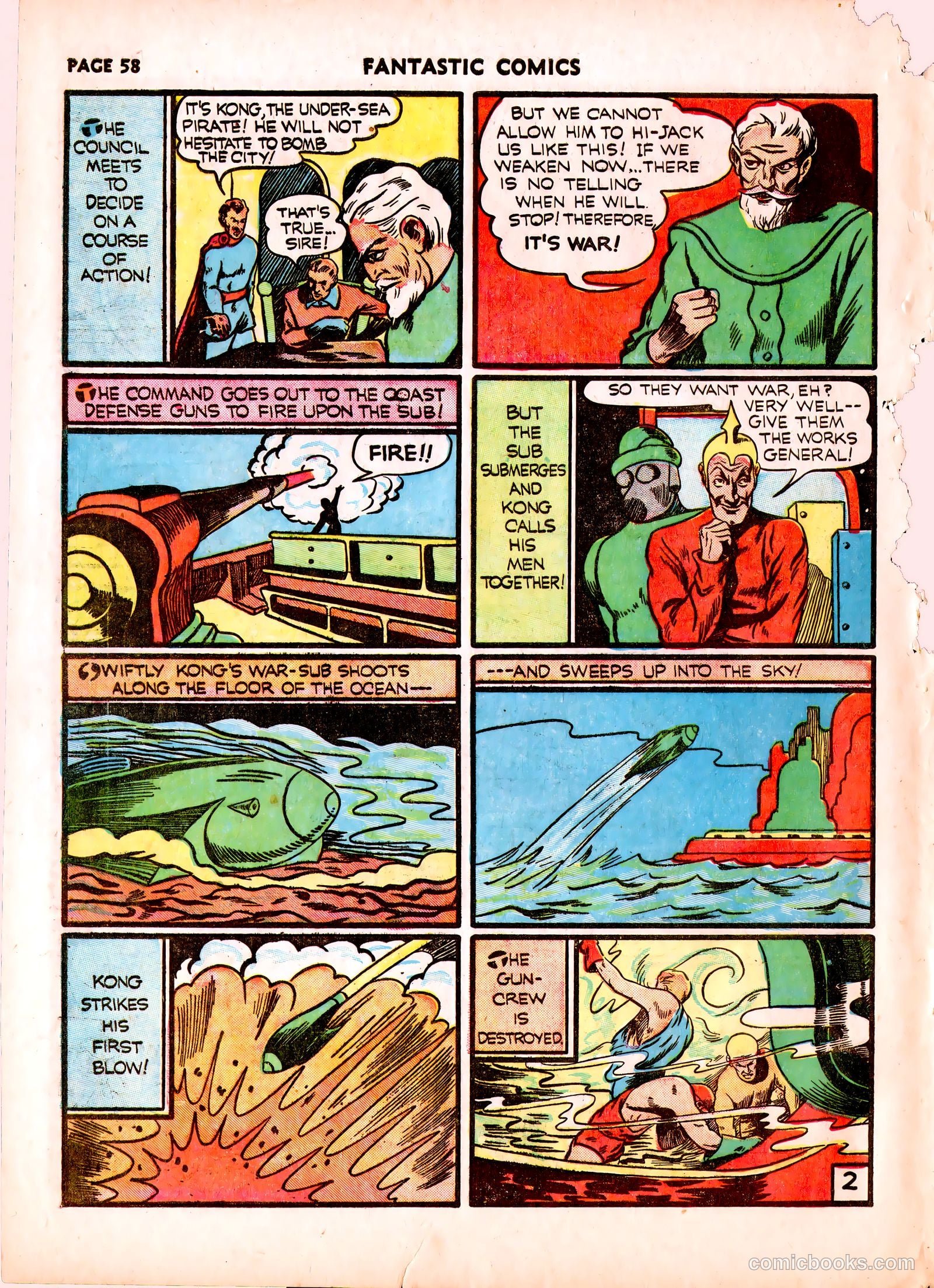 Fantastic Comics #15 (1941) — page 59 of 68