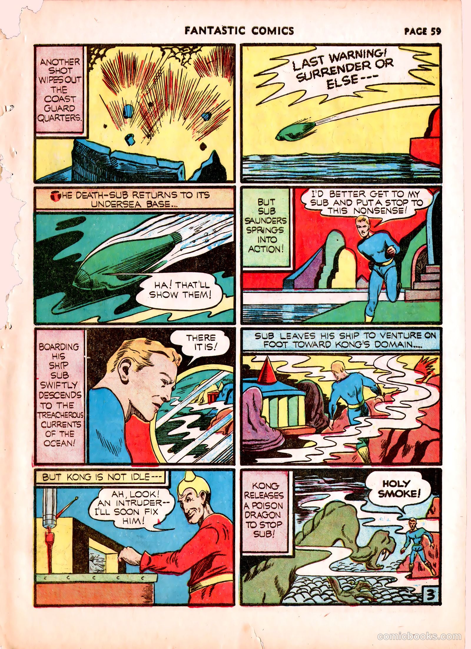 Fantastic Comics #15 (1941) — page 60 of 68