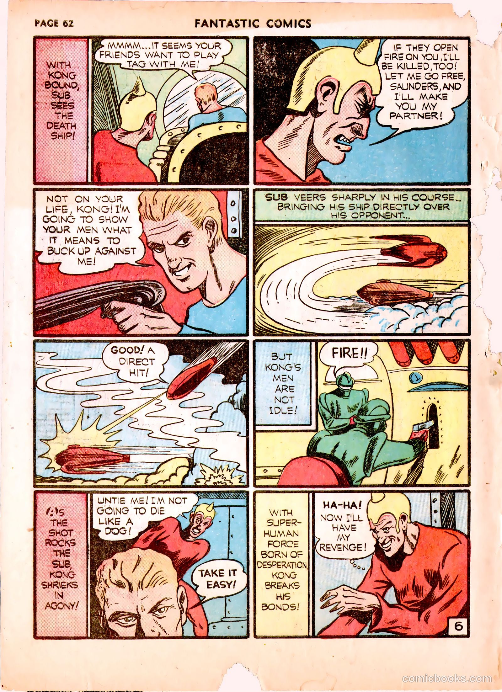 Fantastic Comics #15 (1941) — page 63 of 68