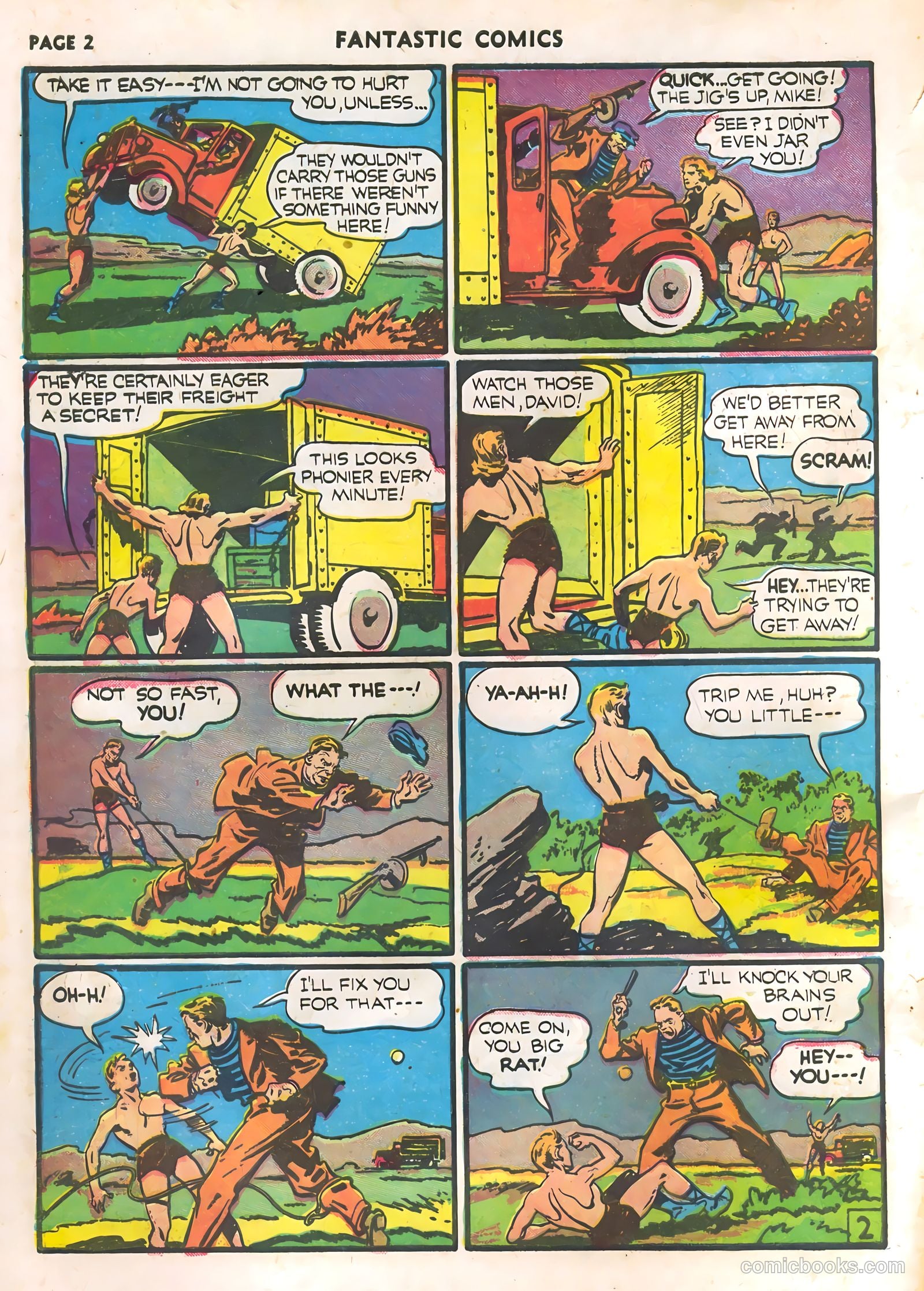 Fantastic Comics #16 (1941) — page 4 of 68