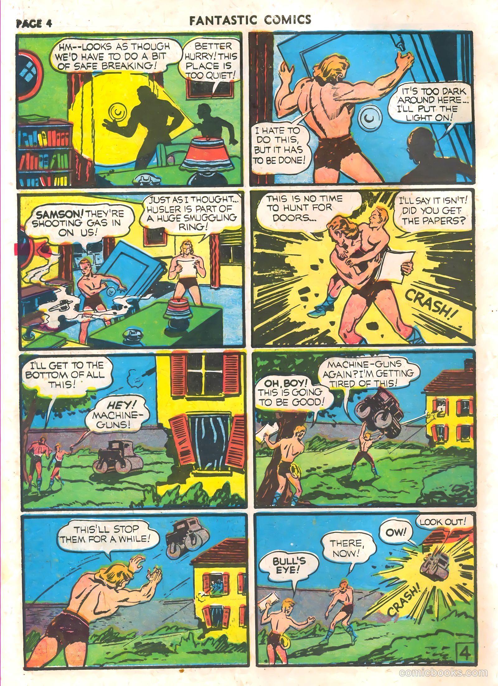 Fantastic Comics #16 (1941) — page 6 of 68