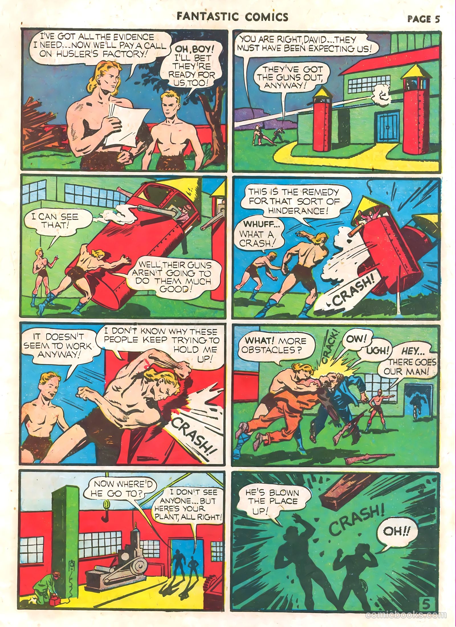 Fantastic Comics #16 (1941) — page 7 of 68