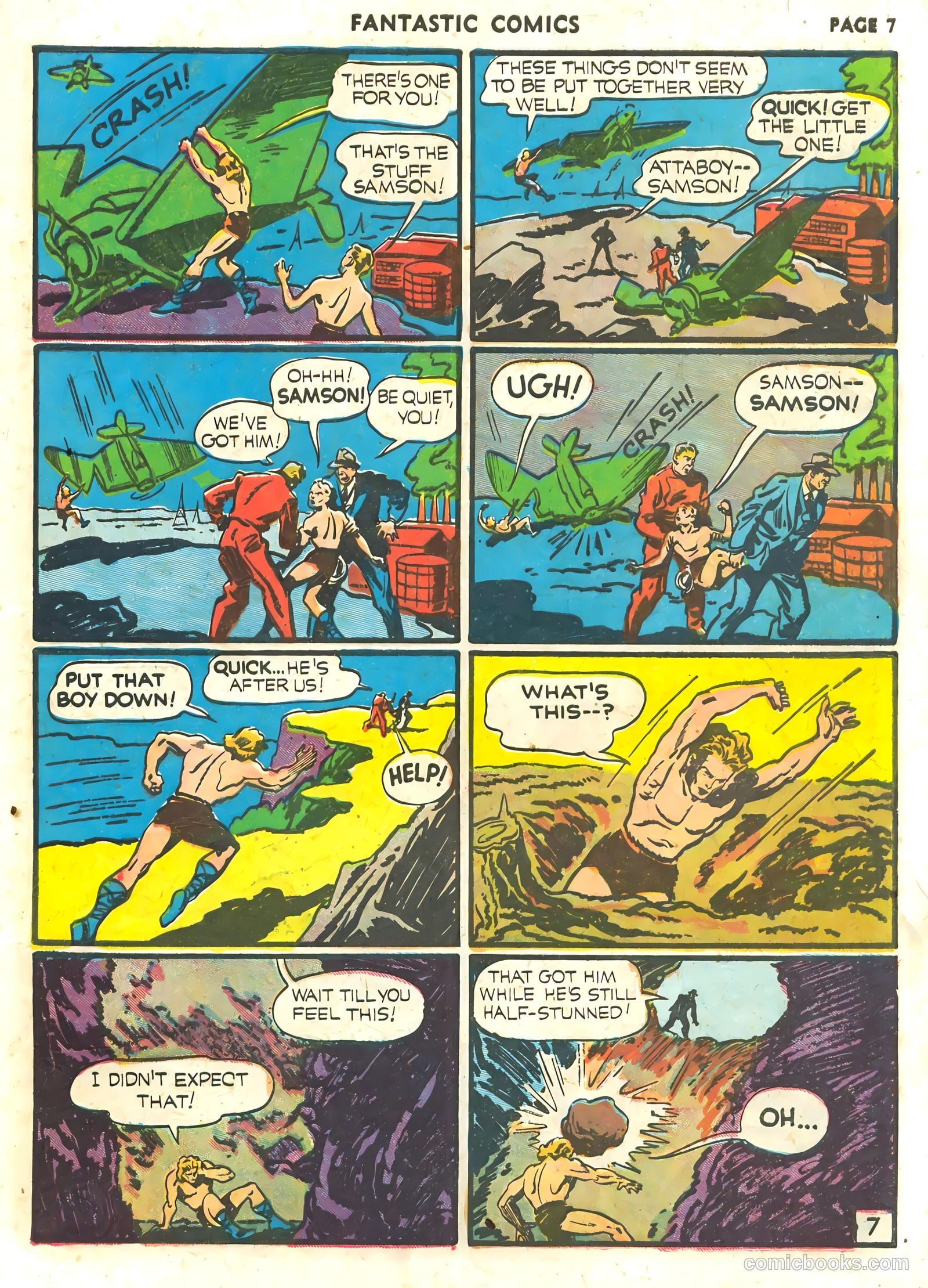 Fantastic Comics #16 (1941) — page 9 of 68