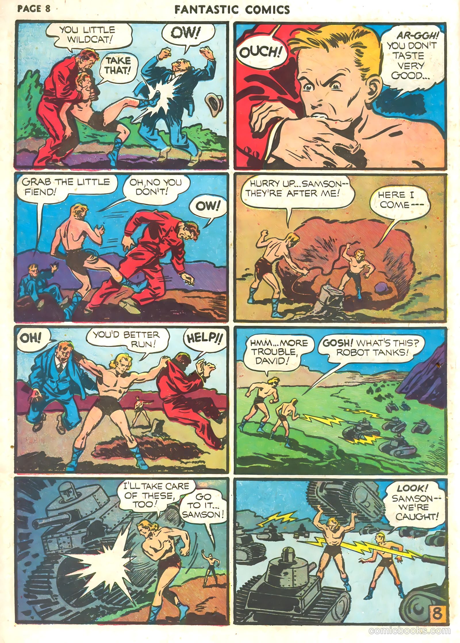 Fantastic Comics #16 (1941) — page 10 of 68