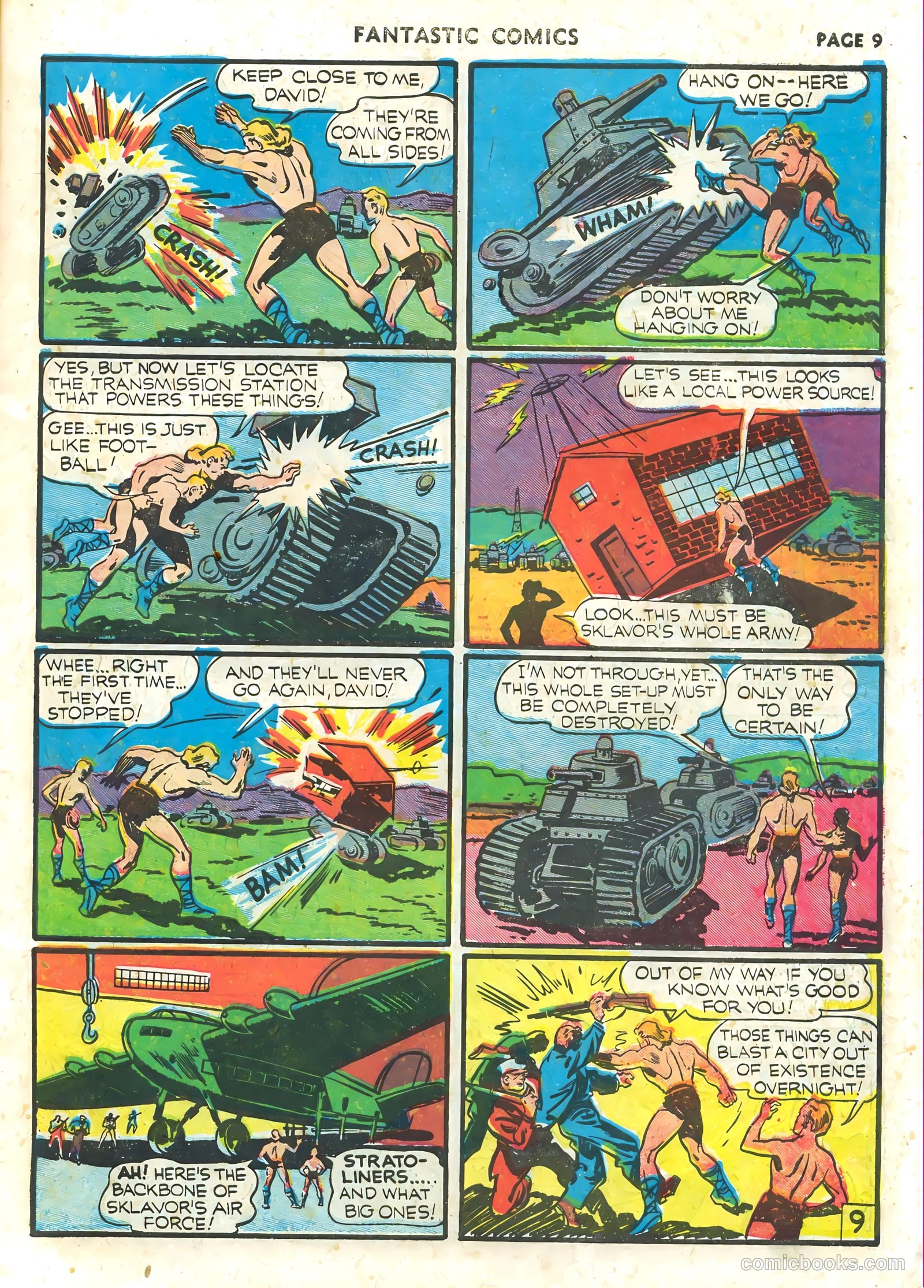Fantastic Comics #16 (1941) — page 11 of 68