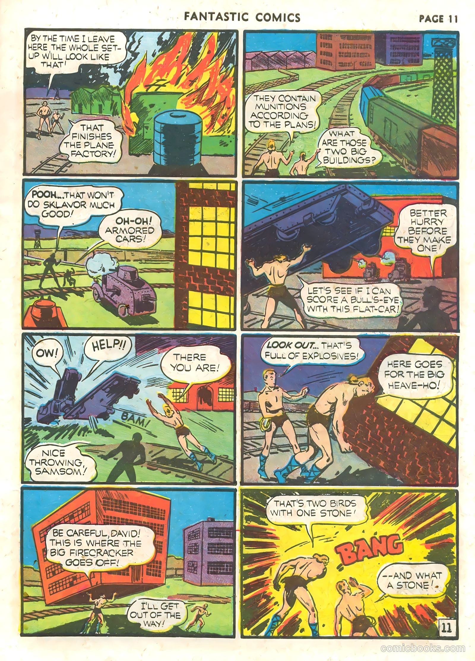 Fantastic Comics #16 (1941) — page 13 of 68