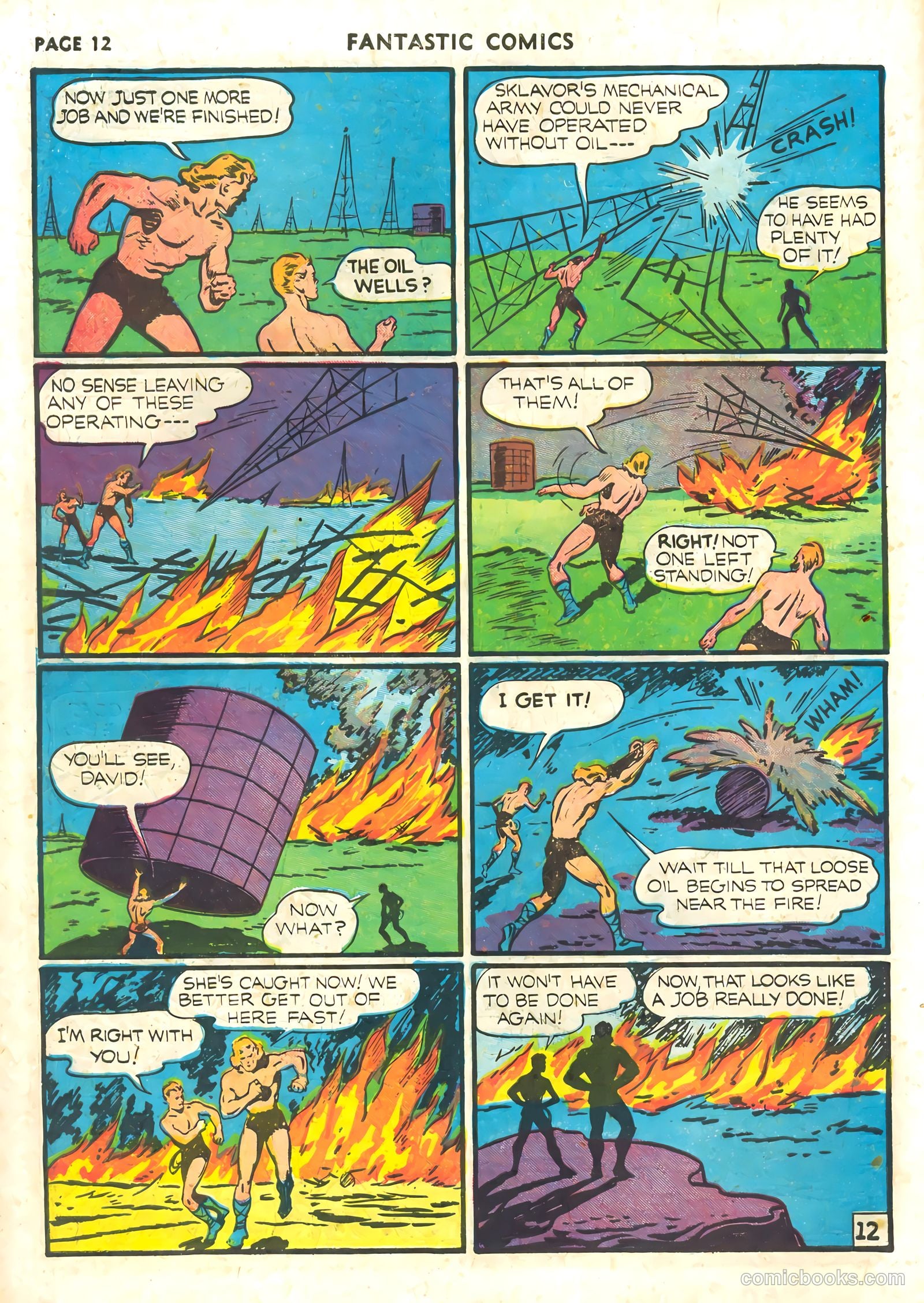 Fantastic Comics #16 (1941) — page 14 of 68