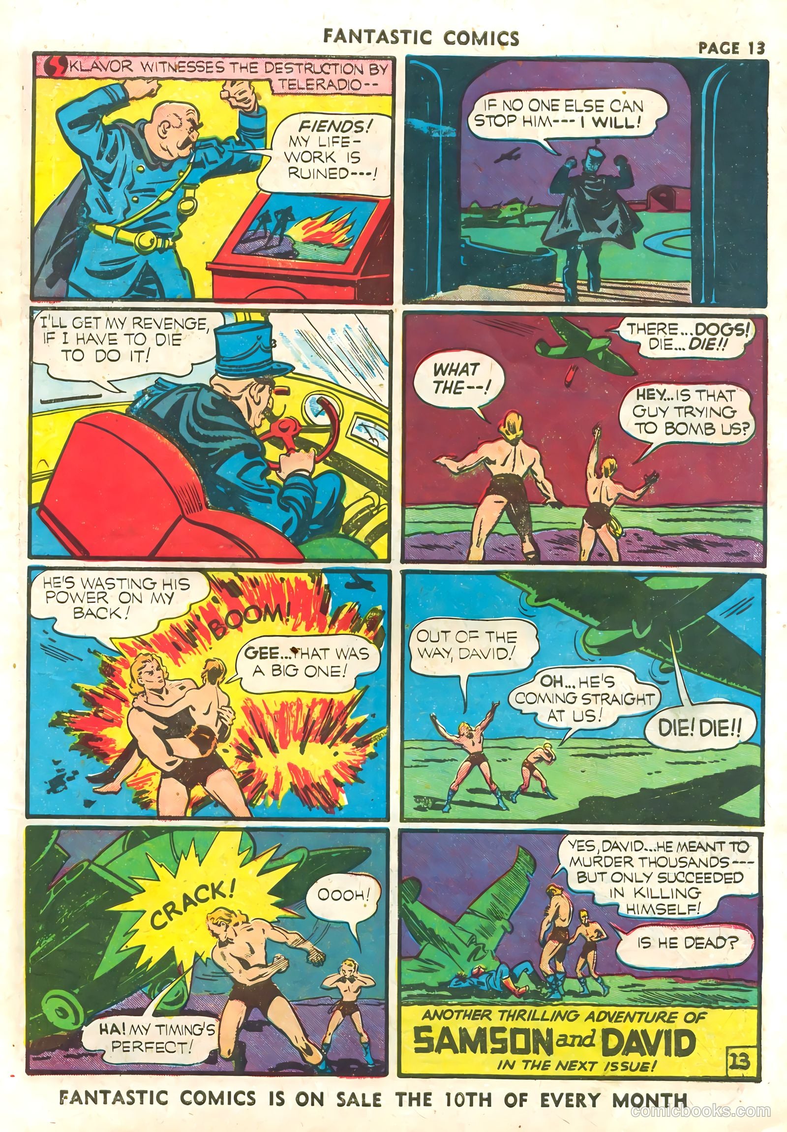 Fantastic Comics #16 (1941) — page 15 of 68