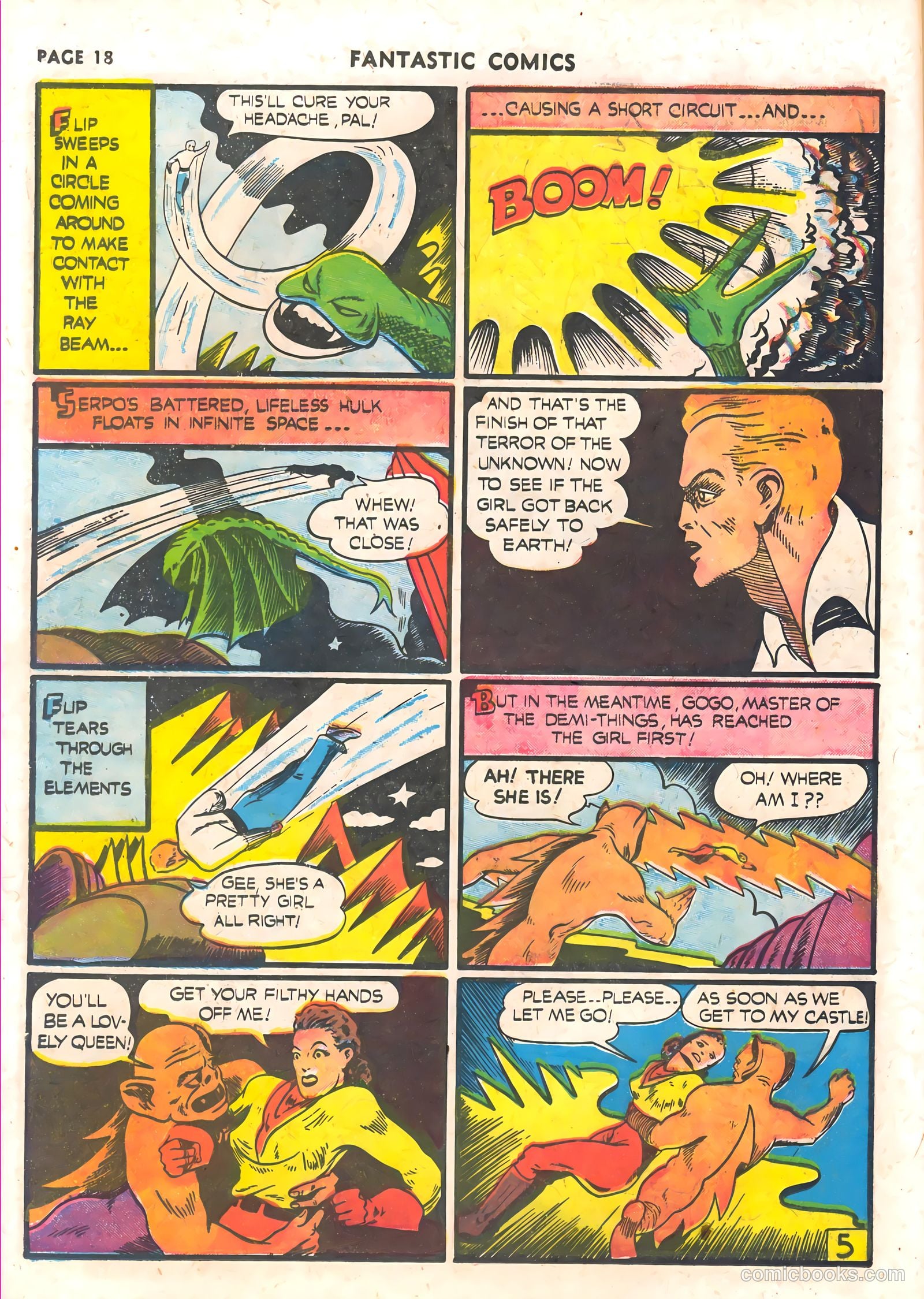 Fantastic Comics #16 (1941) — page 20 of 68