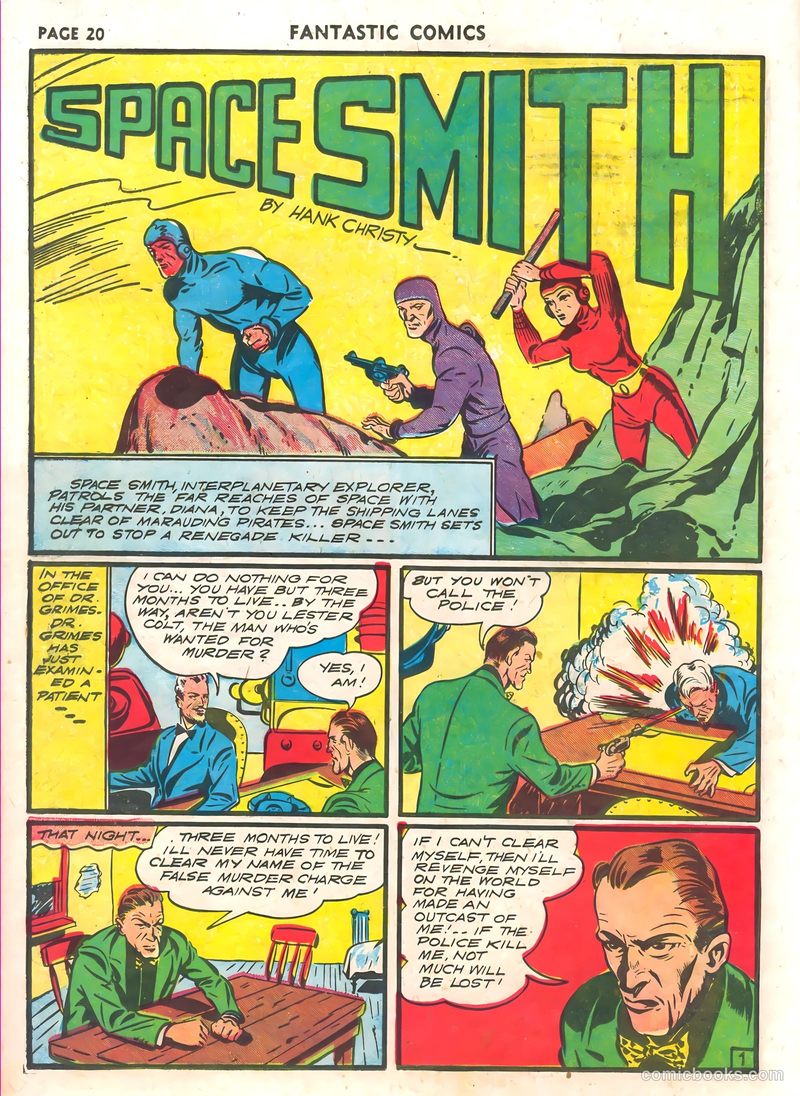 Fantastic Comics #16 (1941) — page 22 of 68