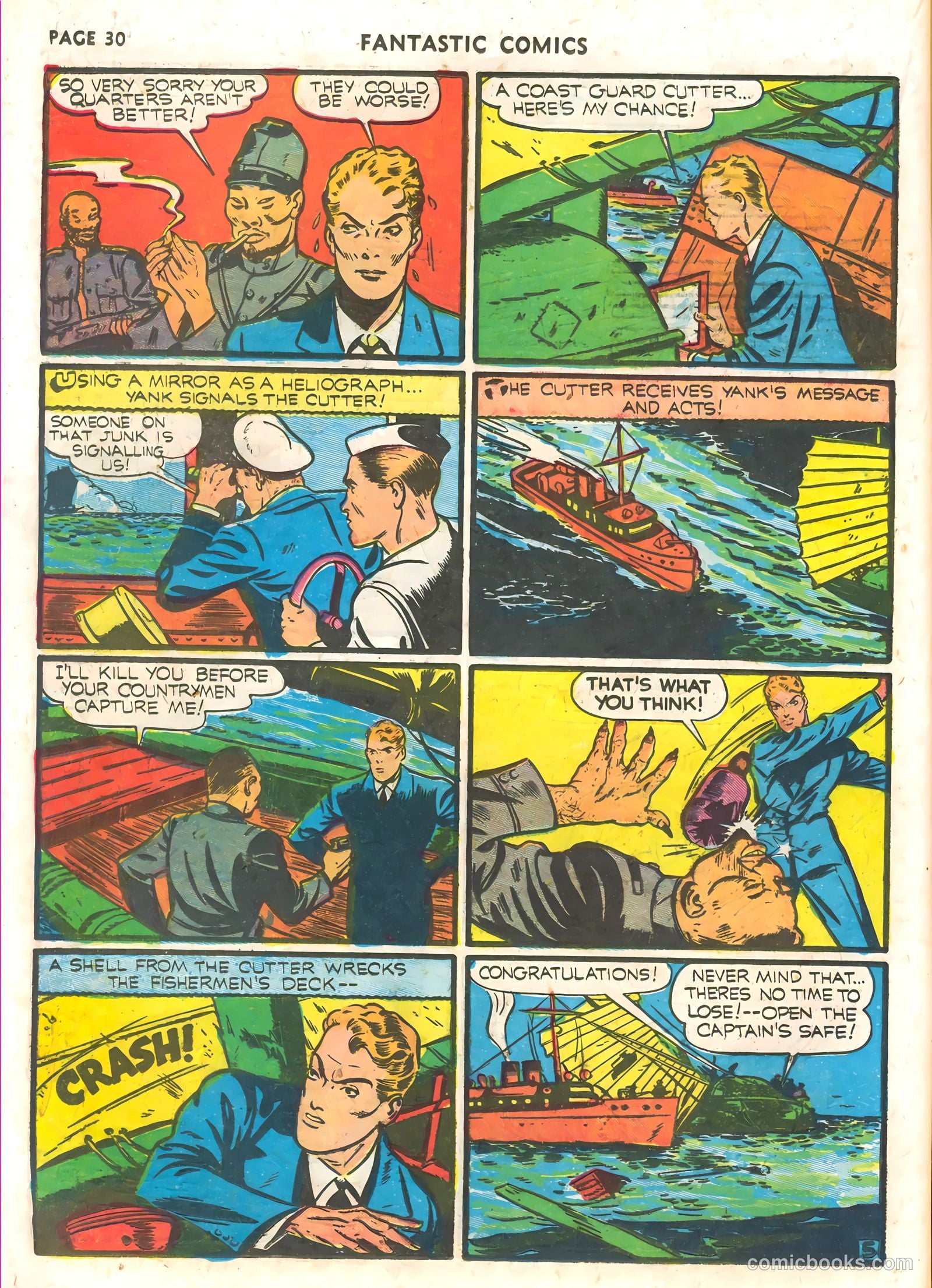 Fantastic Comics #16 (1941) — page 32 of 68