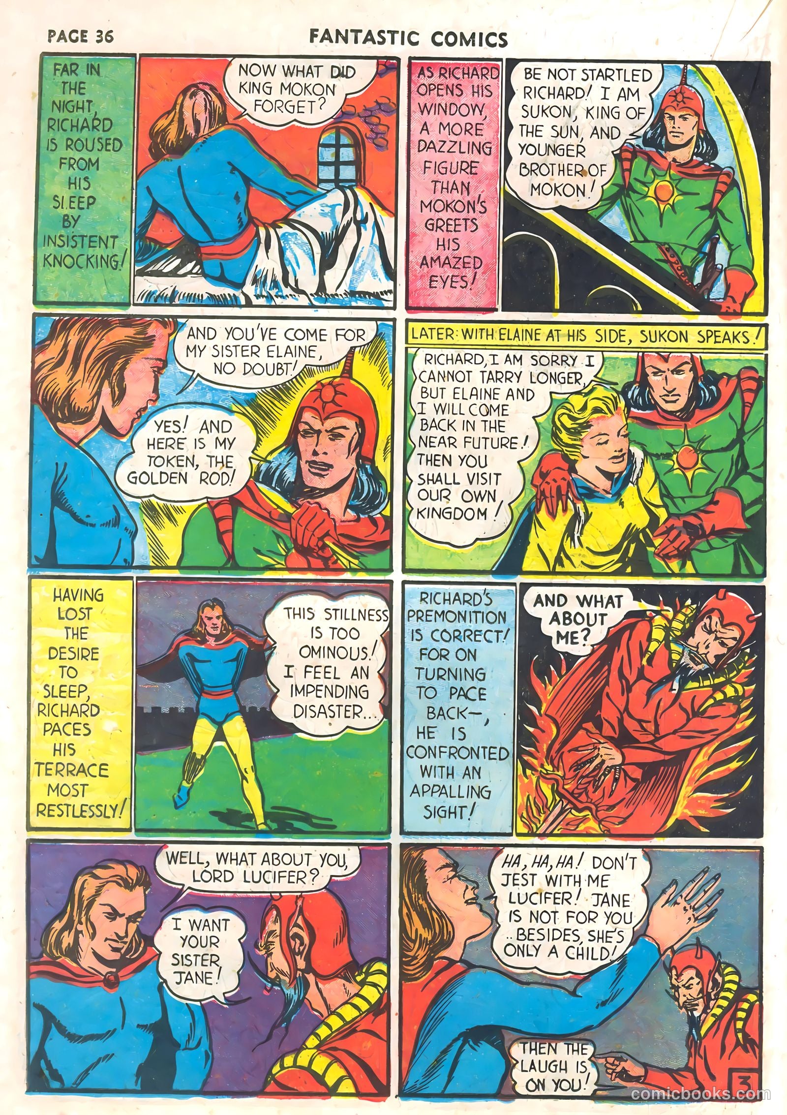 Fantastic Comics #16 (1941) — page 38 of 68