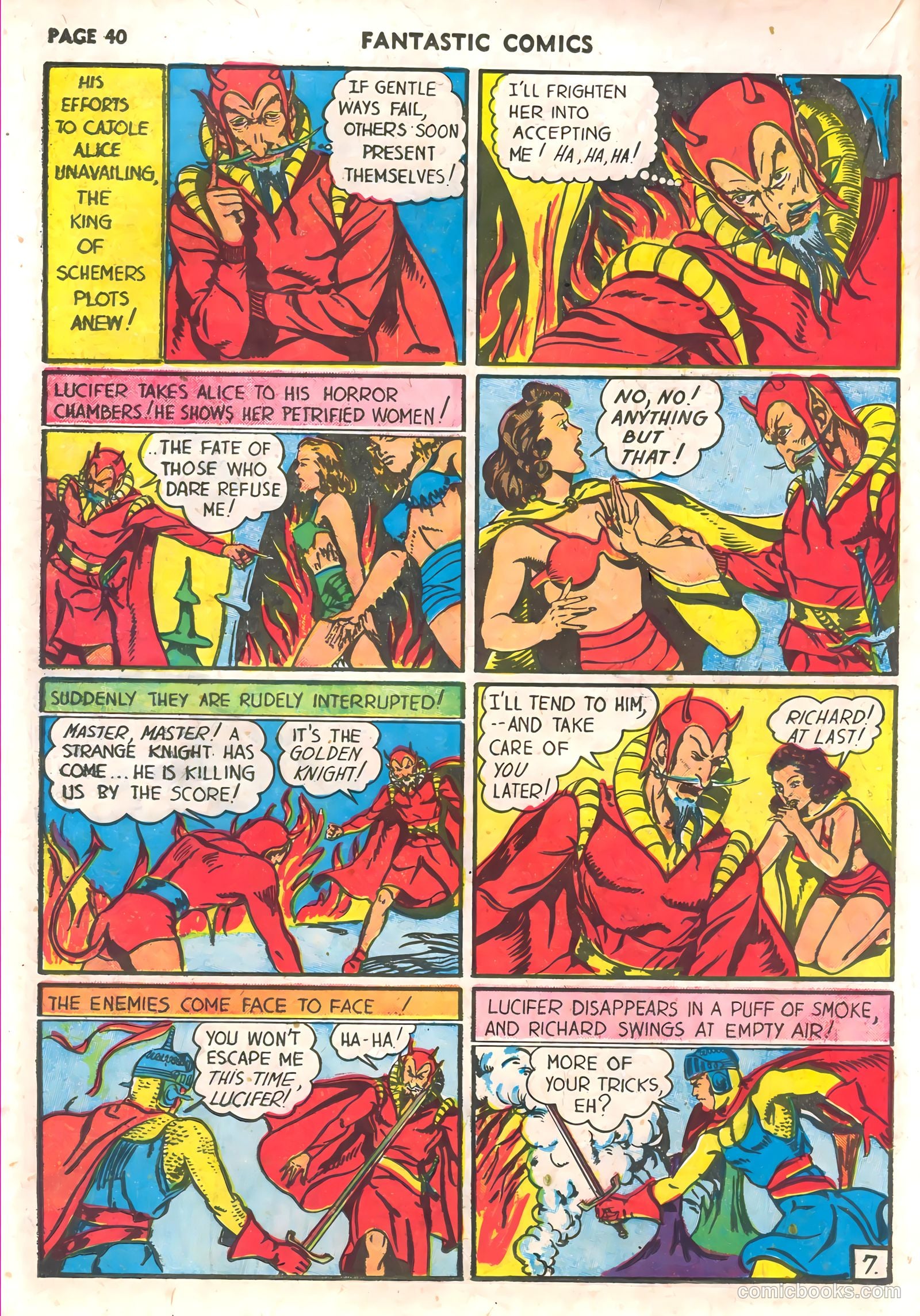 Fantastic Comics #16 (1941) — page 42 of 68