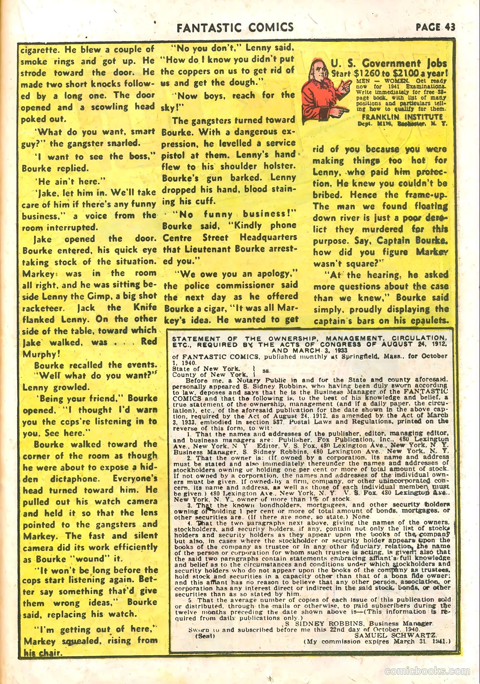 Fantastic Comics #16 (1941) — page 45 of 68