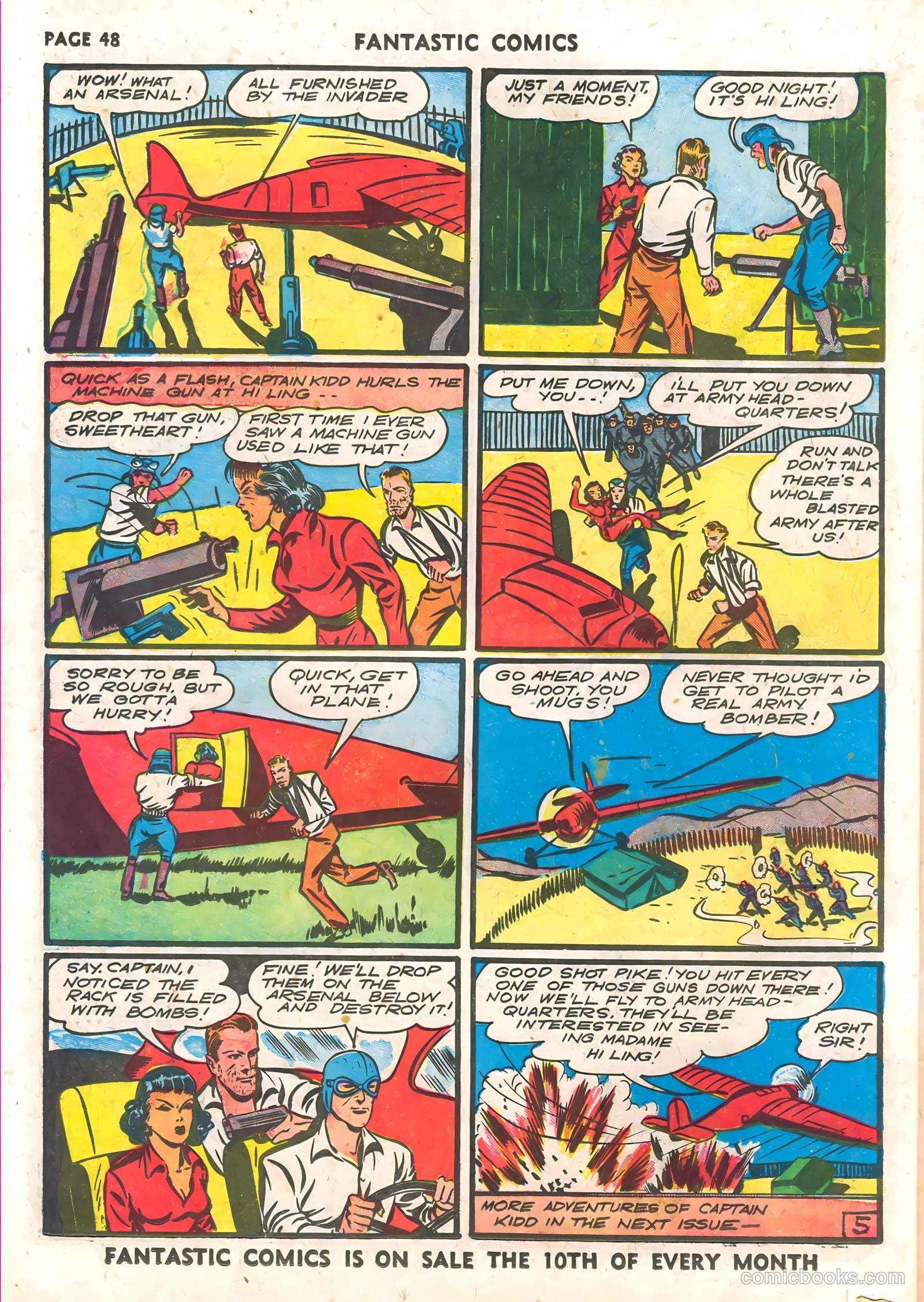 Fantastic Comics #16 (1941) — page 50 of 68
