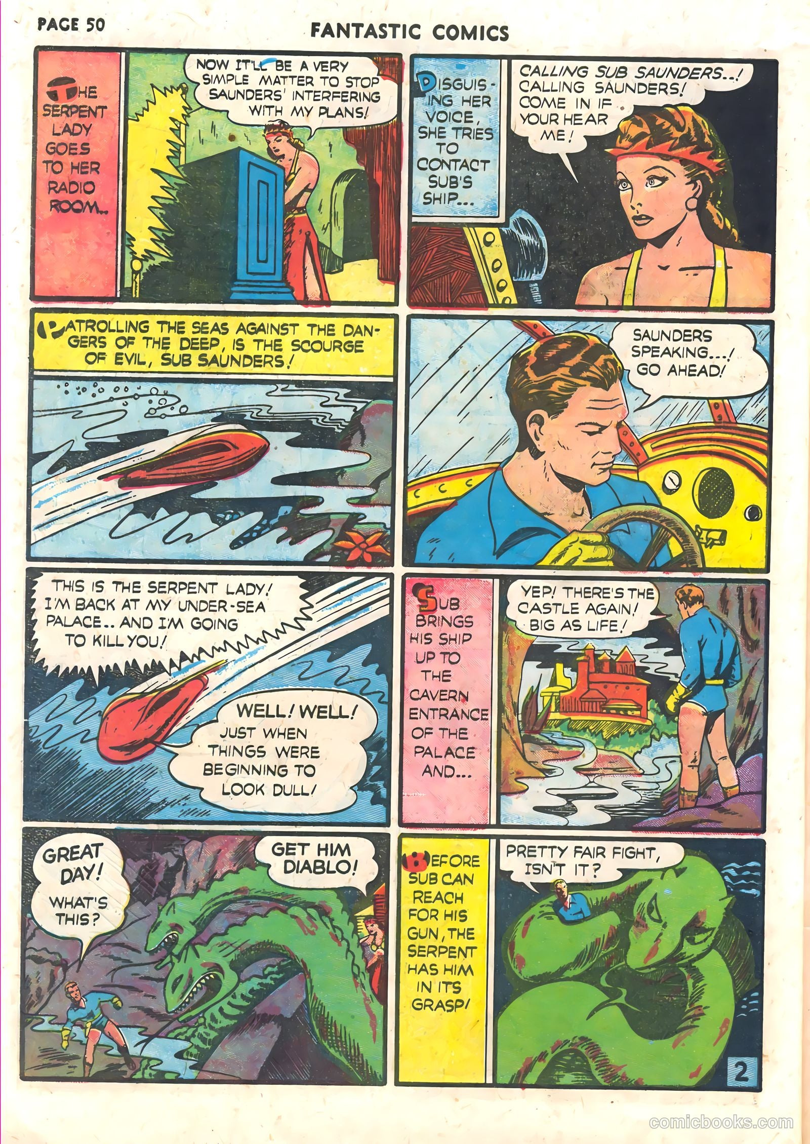 Fantastic Comics #16 (1941) — page 52 of 68