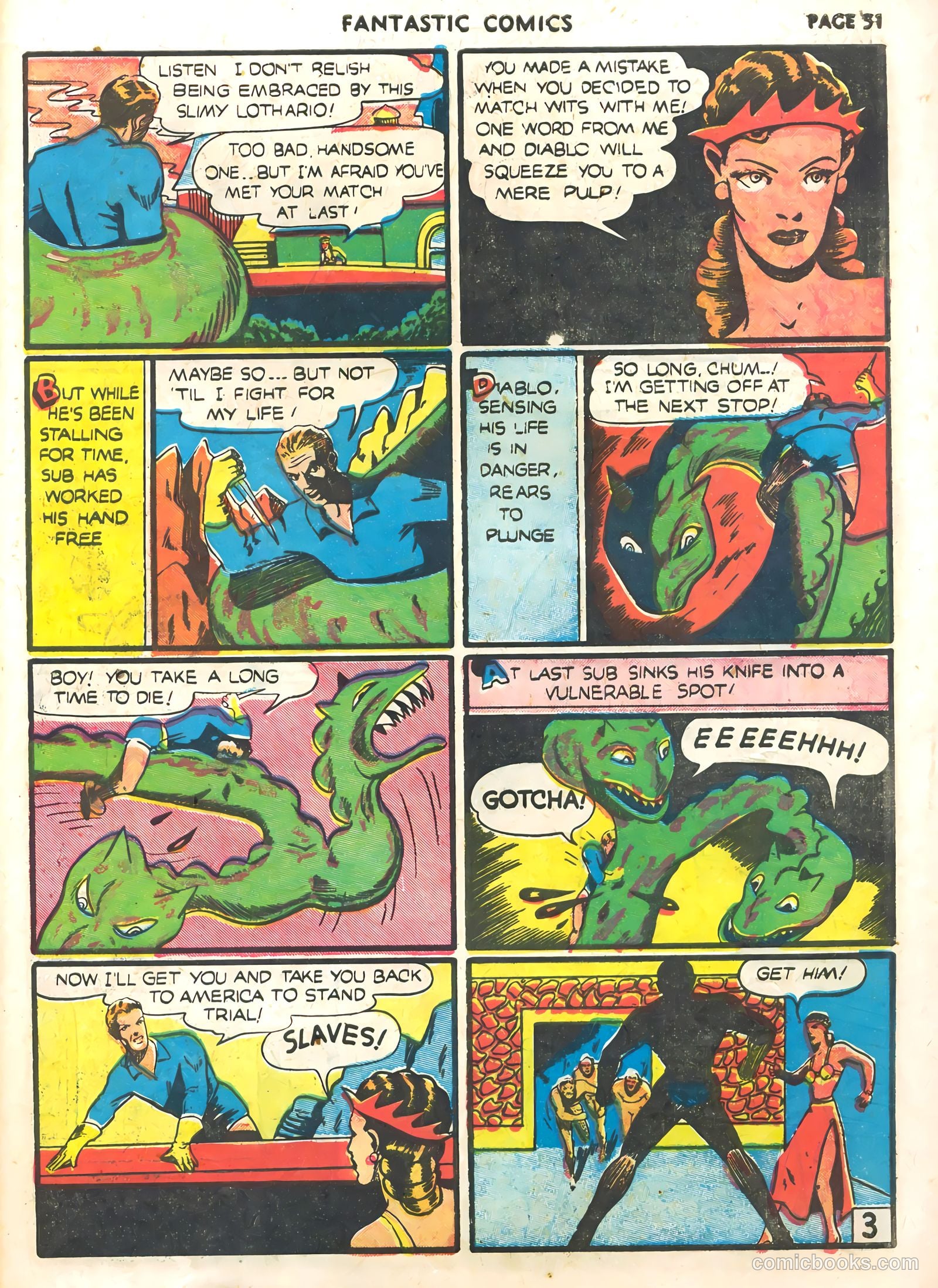 Fantastic Comics #16 (1941) — page 53 of 68