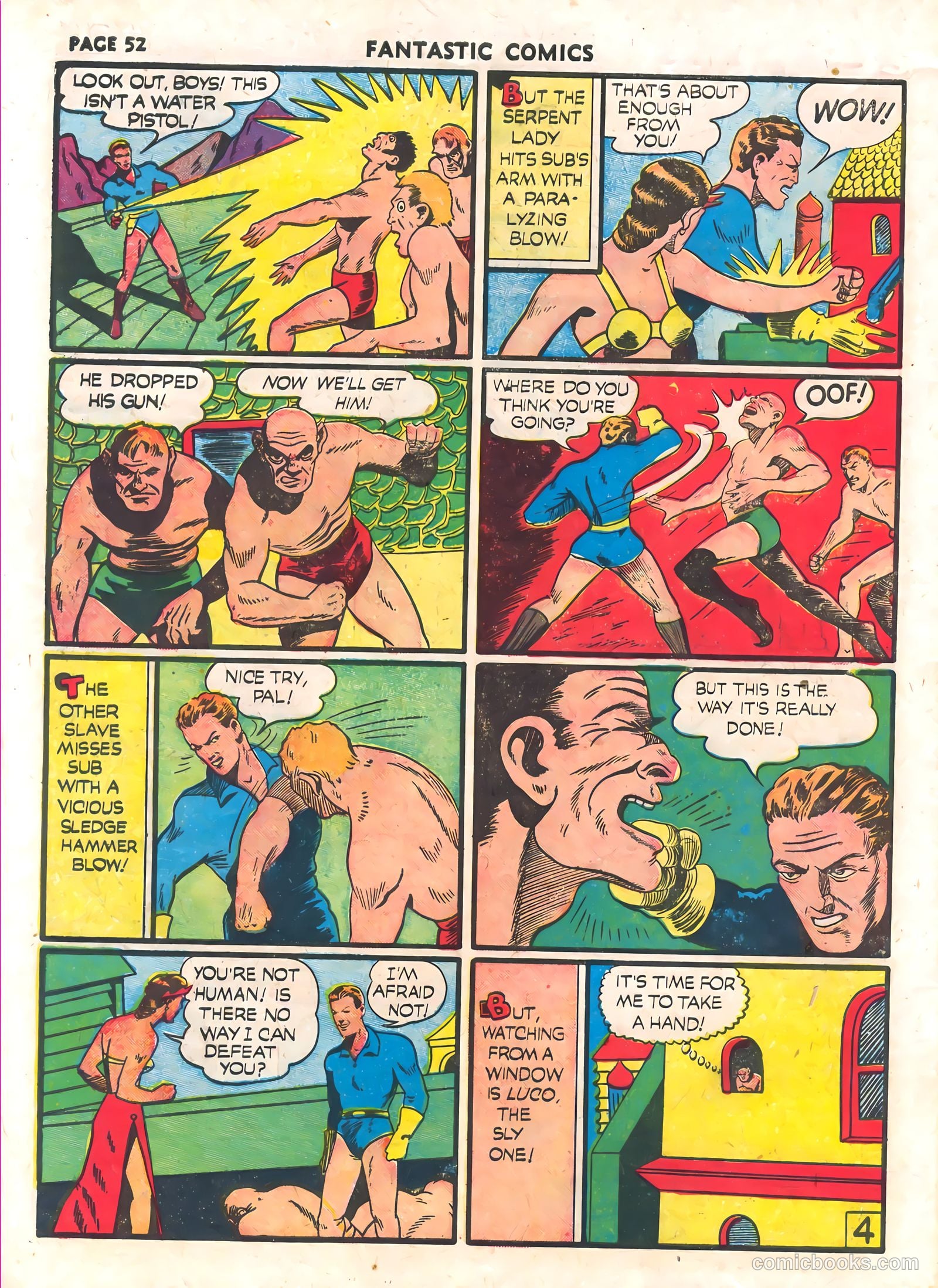 Fantastic Comics #16 (1941) — page 54 of 68