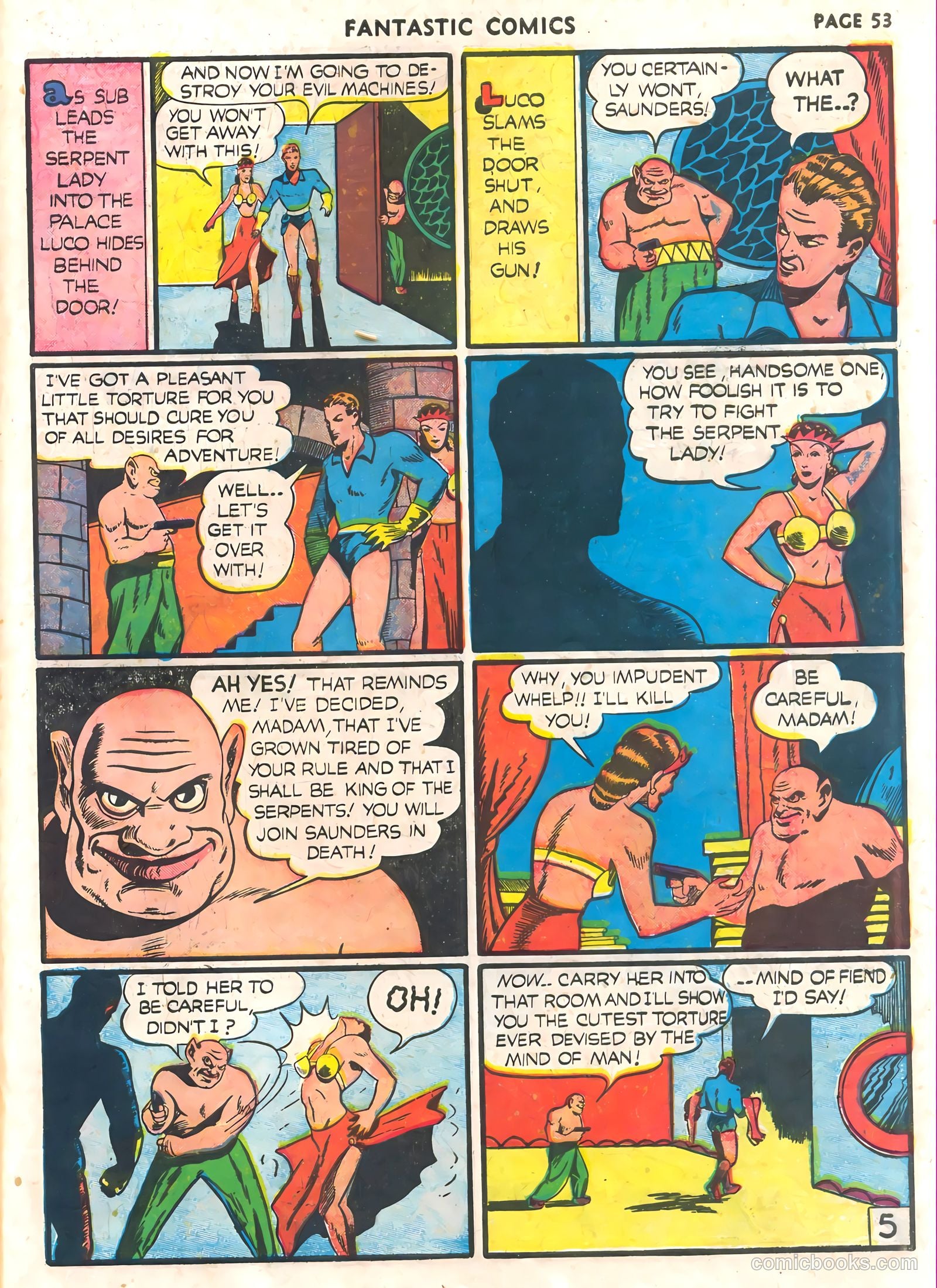 Fantastic Comics #16 (1941) — page 55 of 68