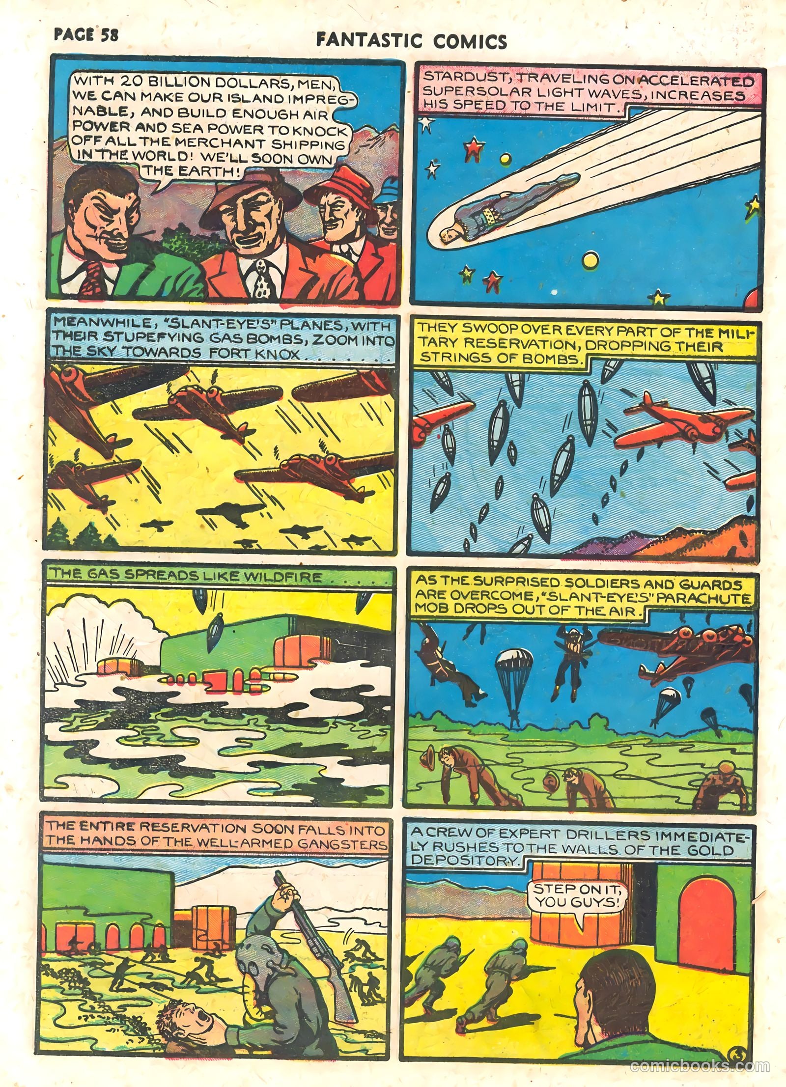 Fantastic Comics #16 (1941) — page 60 of 68