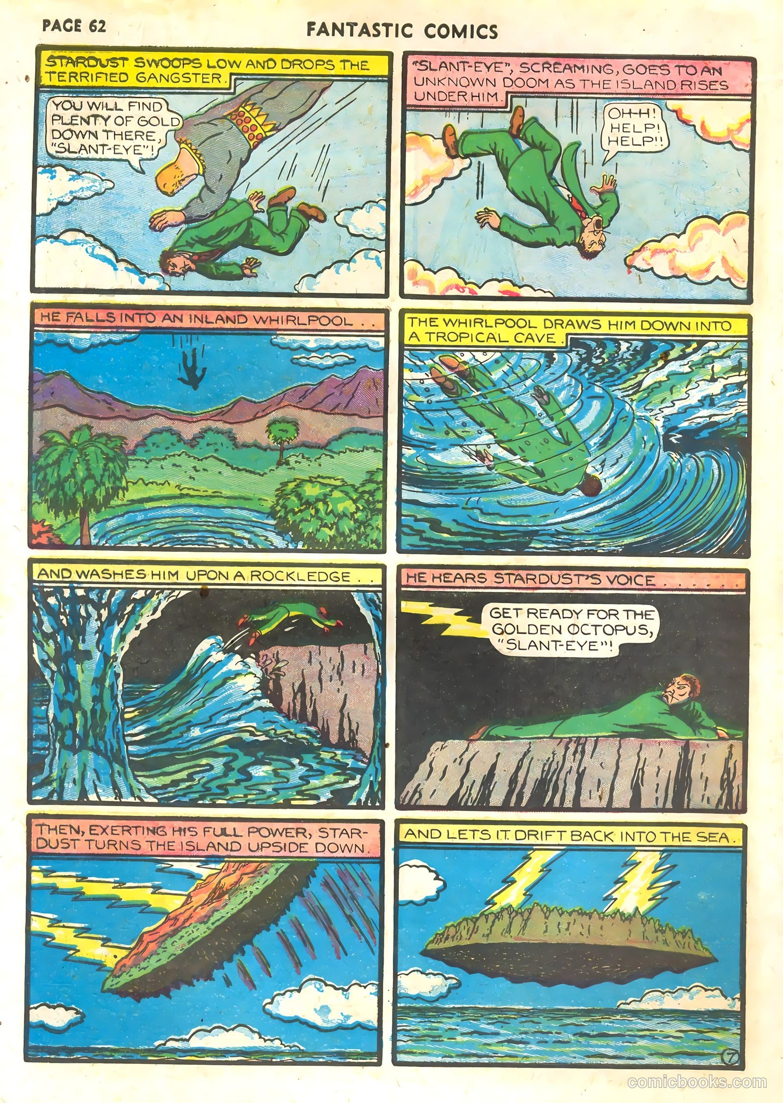 Fantastic Comics #16 (1941) — page 64 of 68