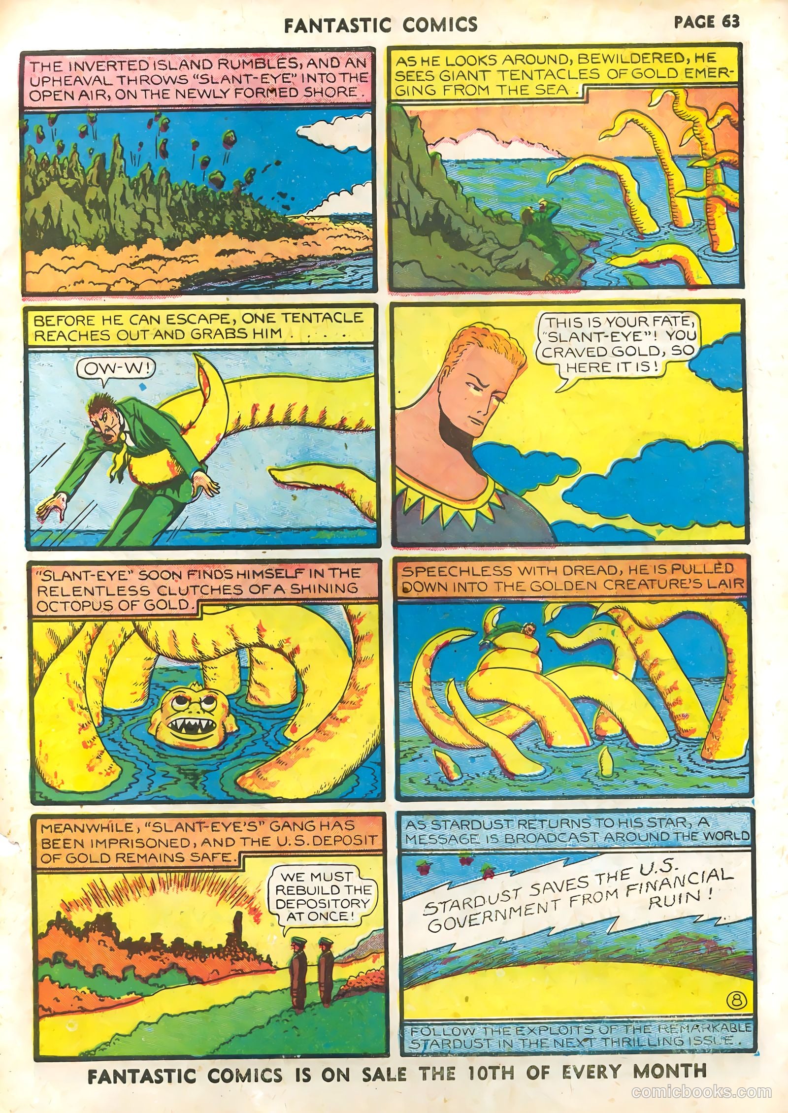 Fantastic Comics #16 (1941) — page 65 of 68