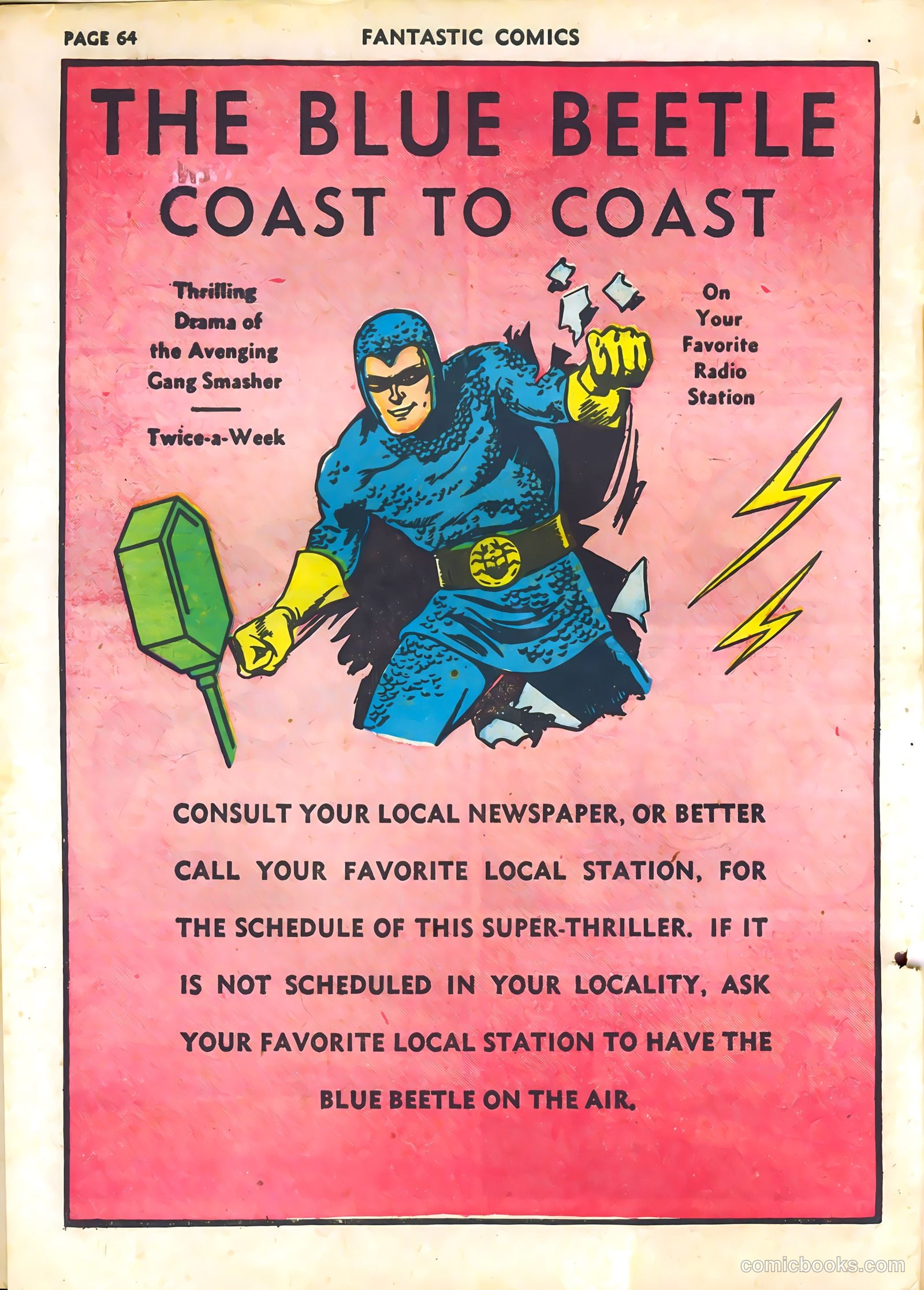 Fantastic Comics #16 (1941) — page 66 of 68