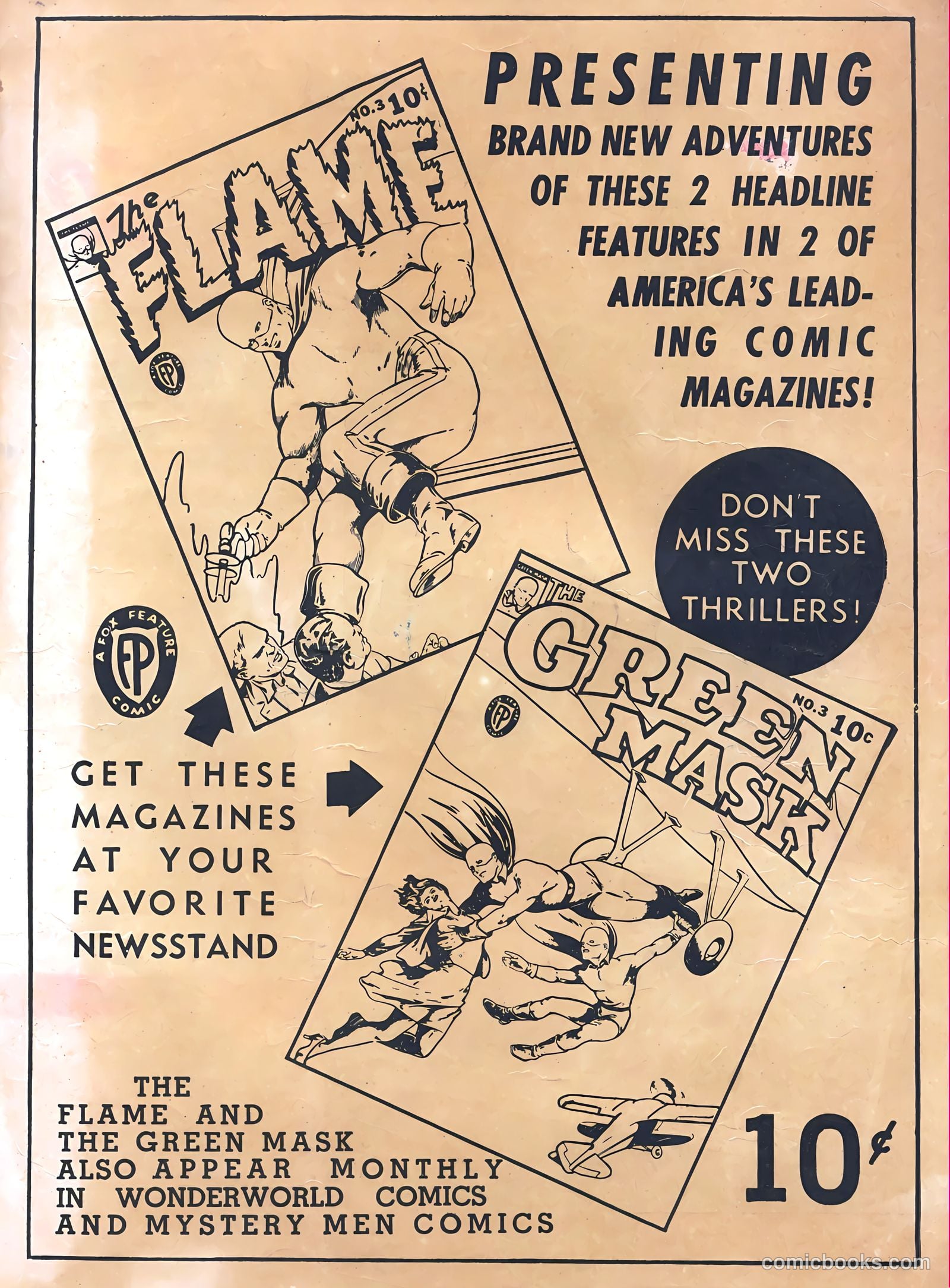 Fantastic Comics #16 (1941) — page 67 of 68