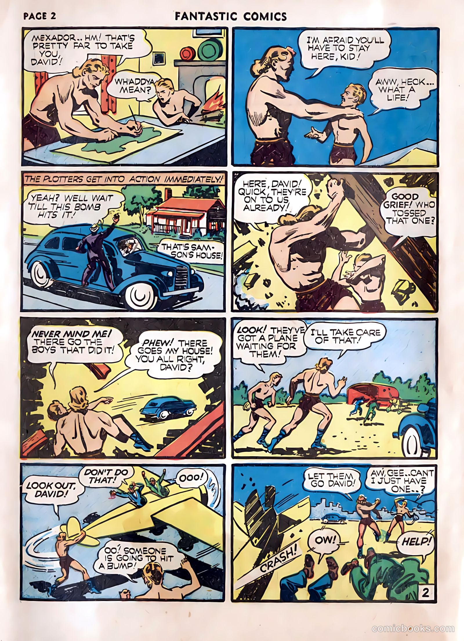 Fantastic Comics #17 (1941) — page 4 of 67
