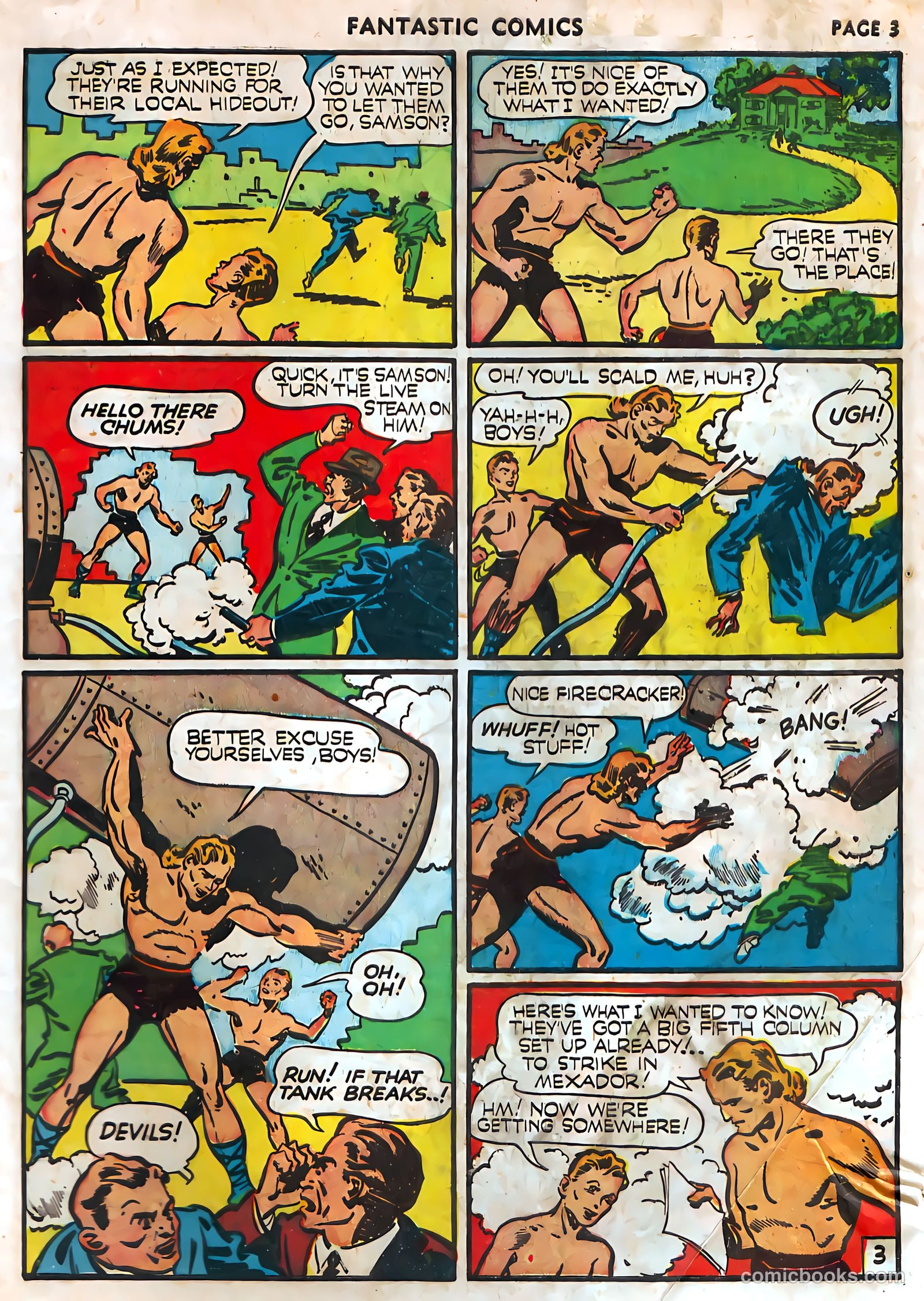 Fantastic Comics #17 (1941) — page 5 of 67