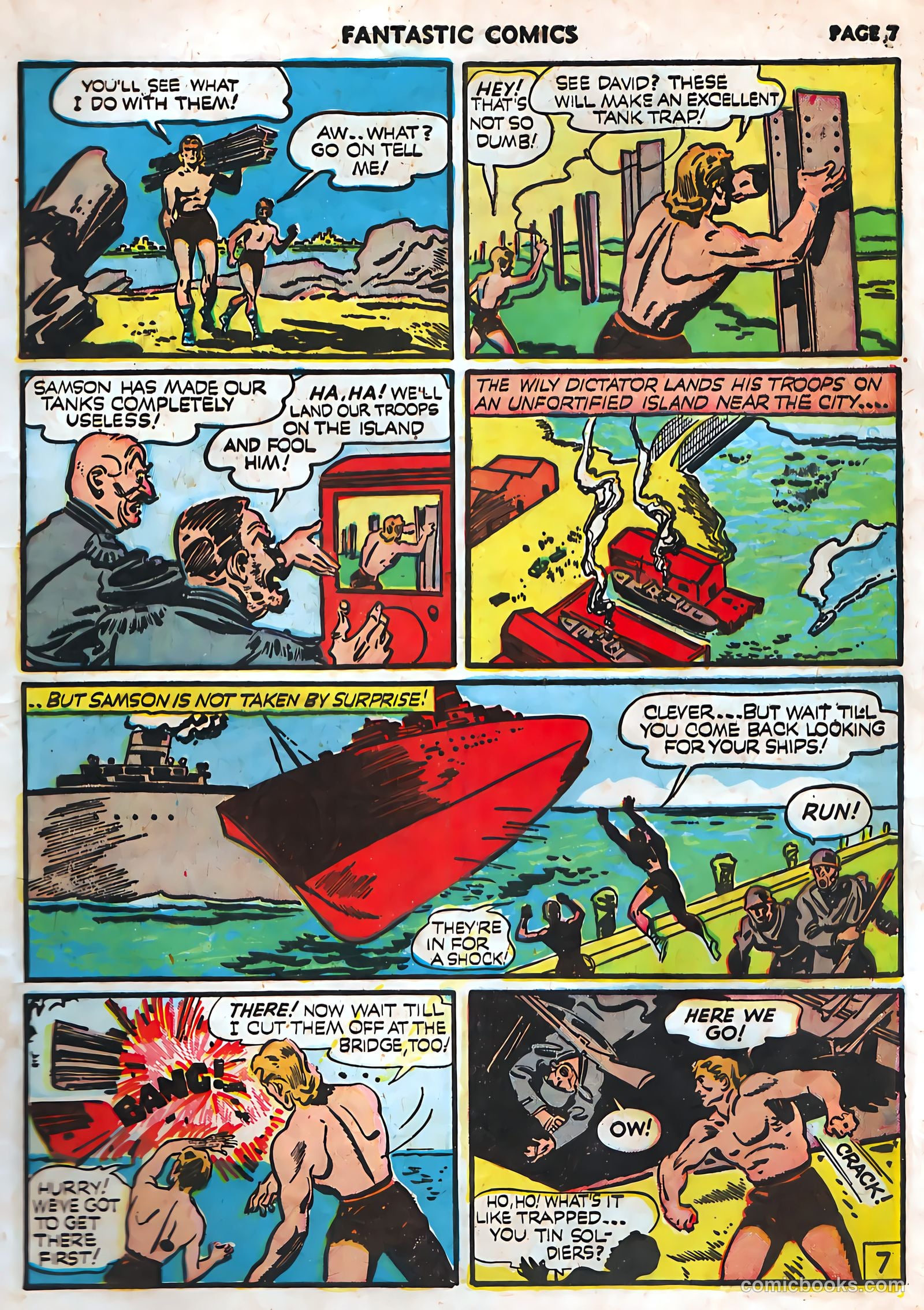 Fantastic Comics #17 (1941) — page 9 of 67