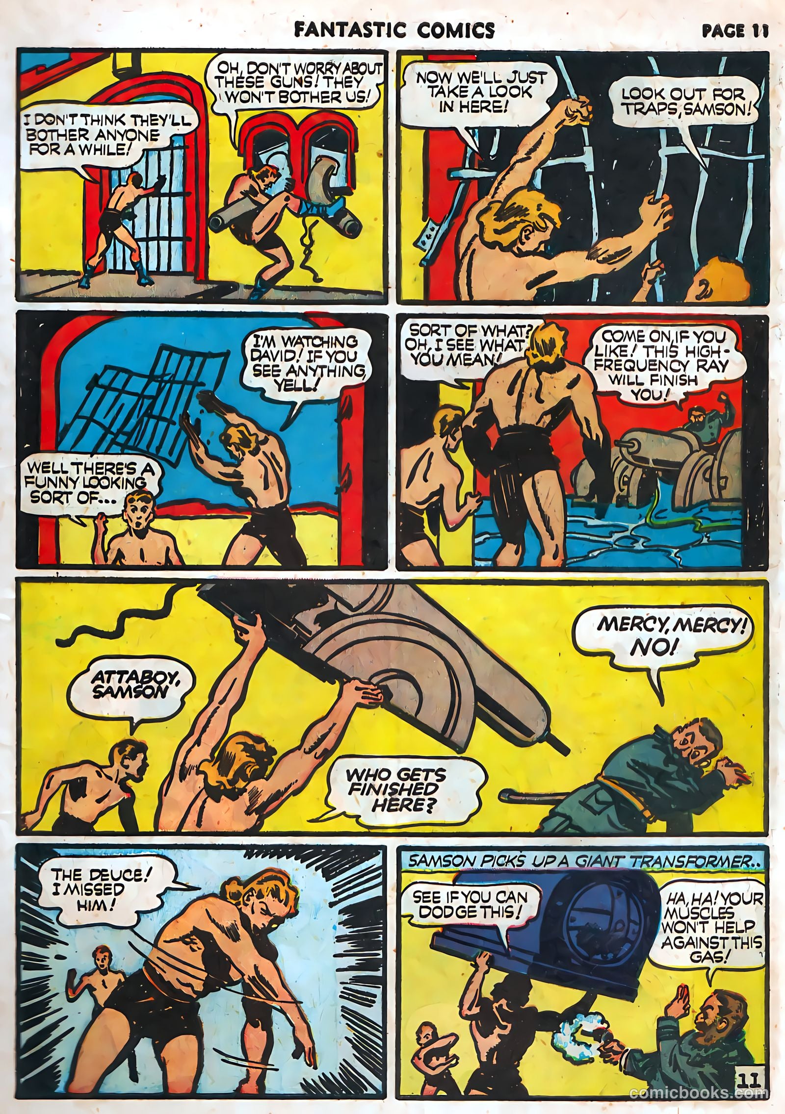 Fantastic Comics #17 (1941) — page 13 of 67