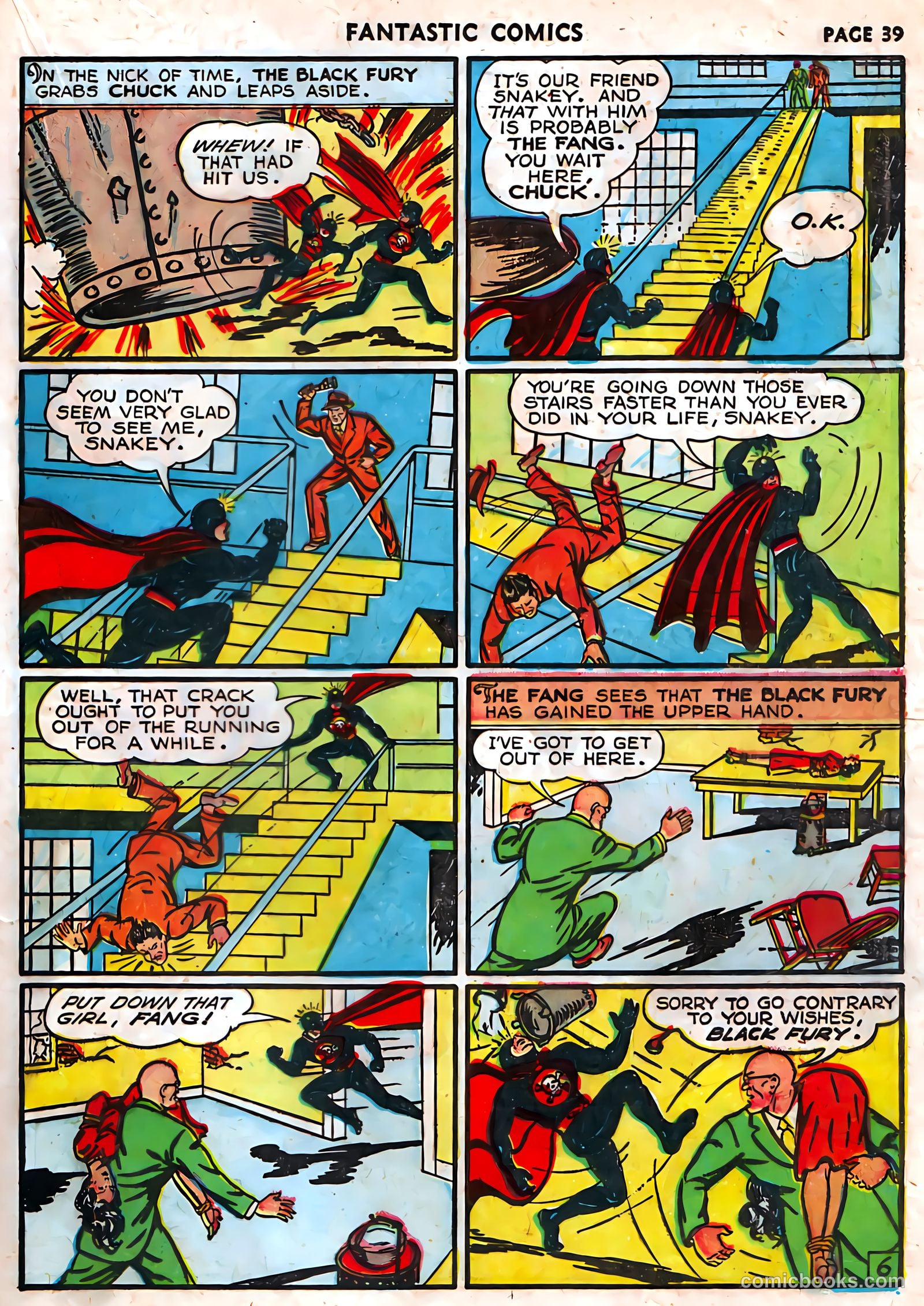 Fantastic Comics #17 (1941) — page 40 of 67