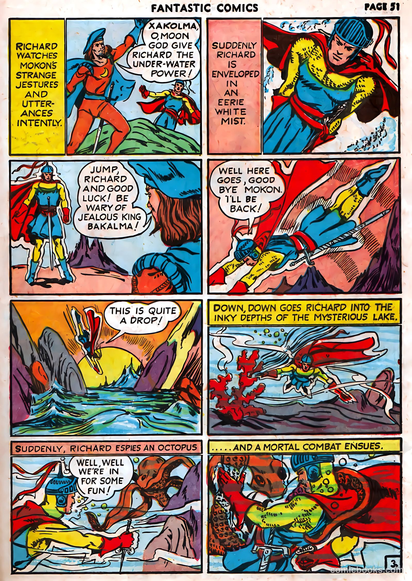 Fantastic Comics #17 (1941) — page 52 of 67