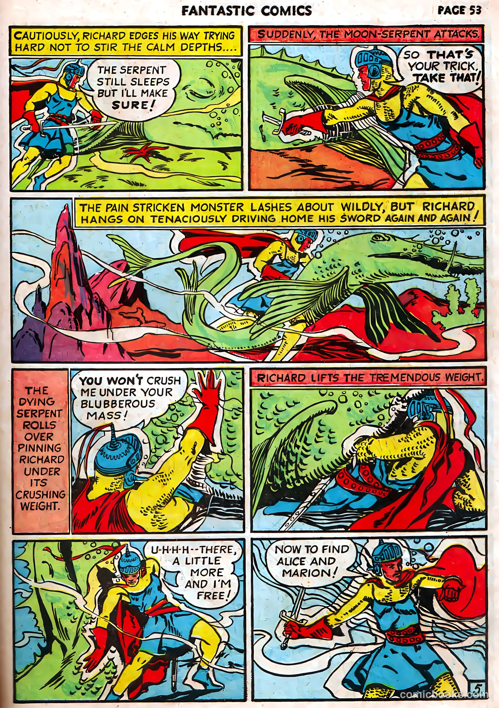 Fantastic Comics #17 (1941) — page 54 of 67
